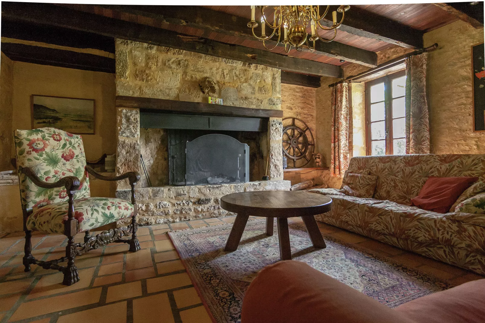 Domaine de la Borderie-Living room