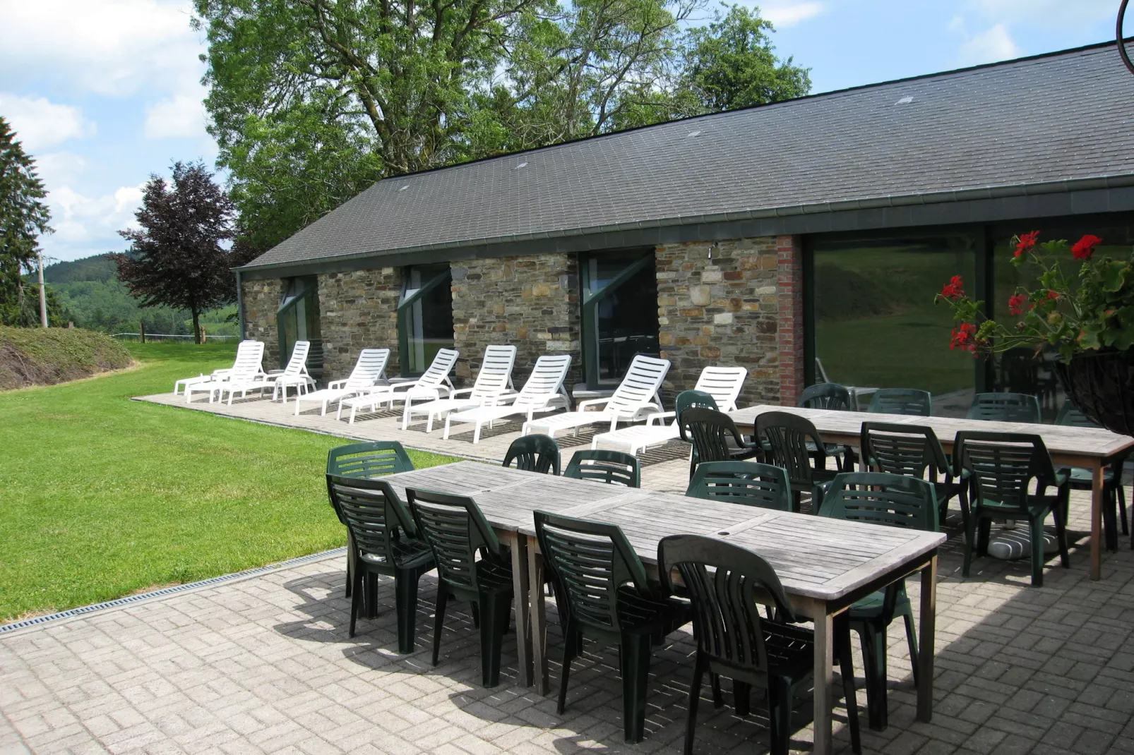 La Blanche Vignerie-Terrace balcony