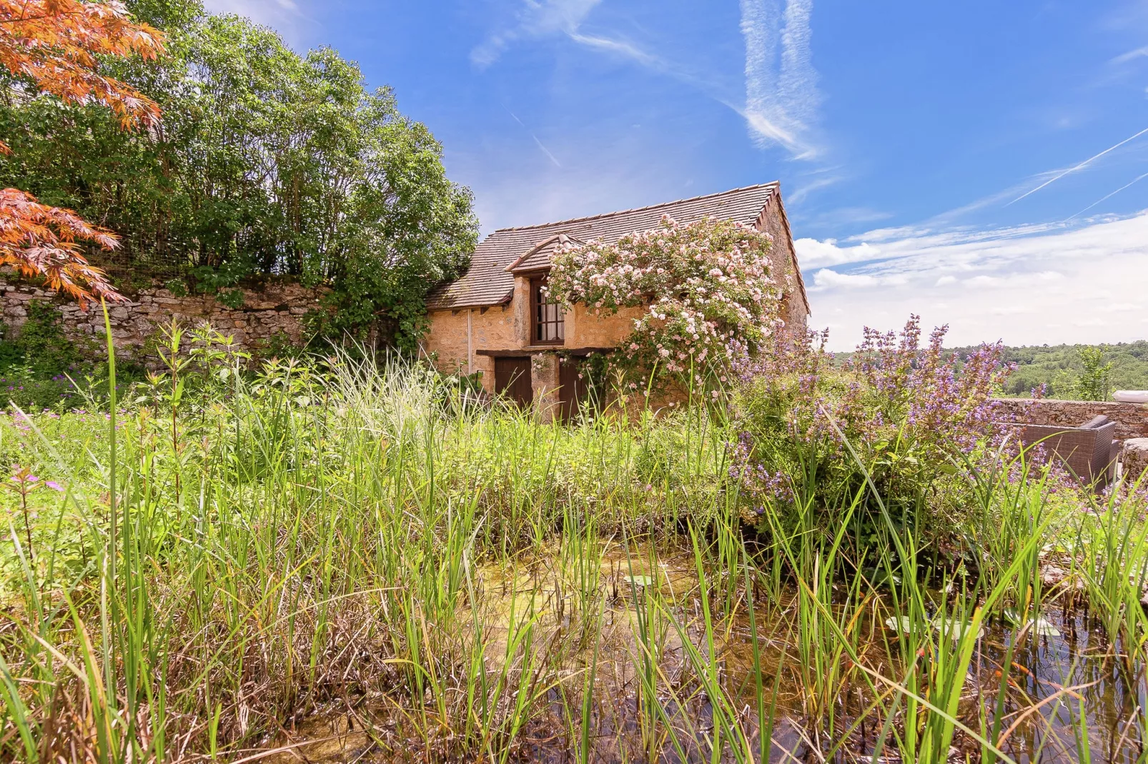 Domaine de la Borderie-Exterior summer