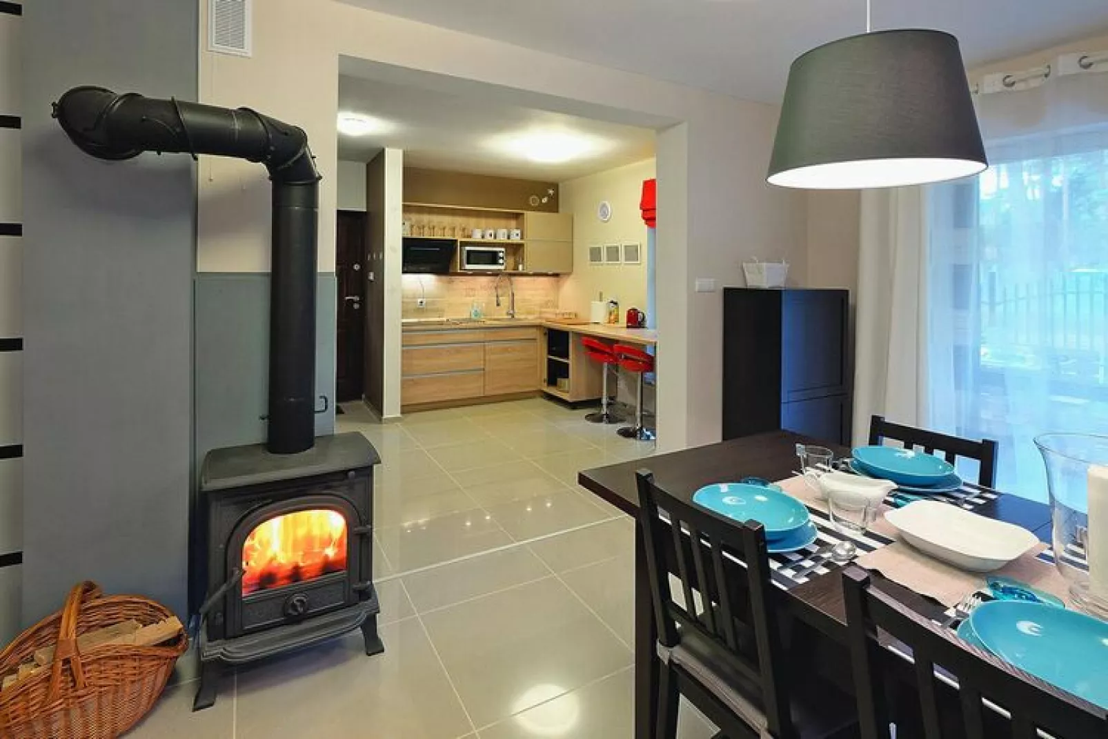 Holiday Home in Lukecin 80 qm-Kitchen