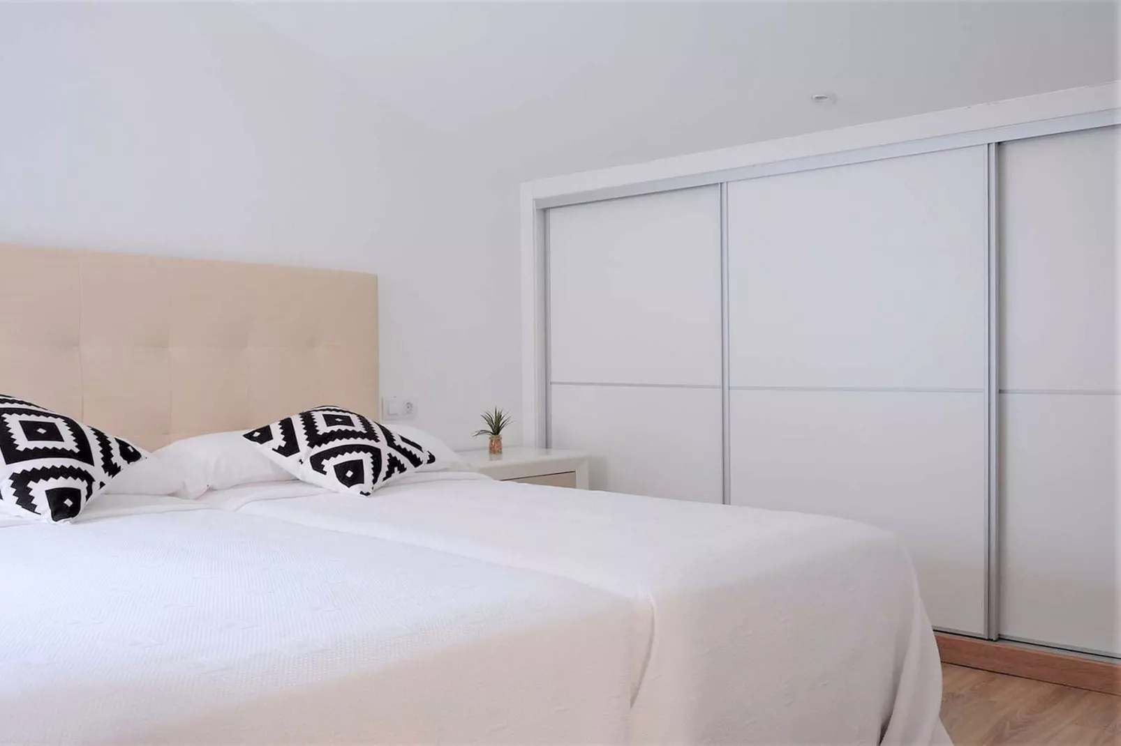 Villa Trabazos Abellas Ático-Bedroom