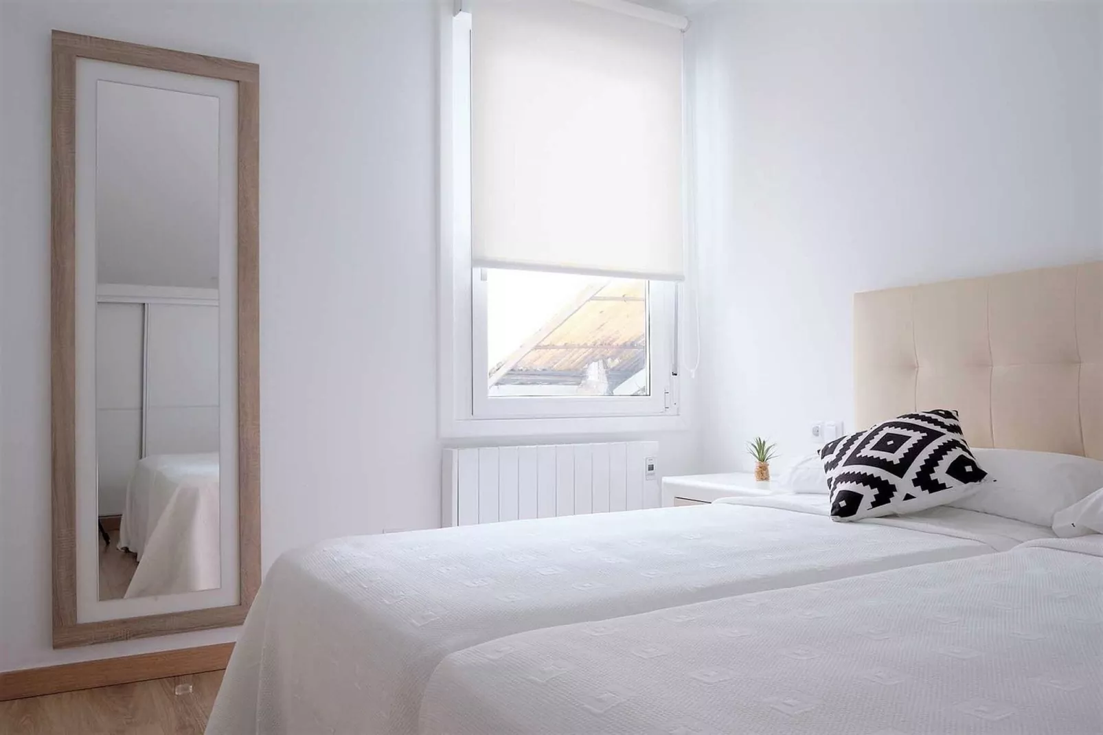 Villa Trabazos Abellas Ático-Bedroom