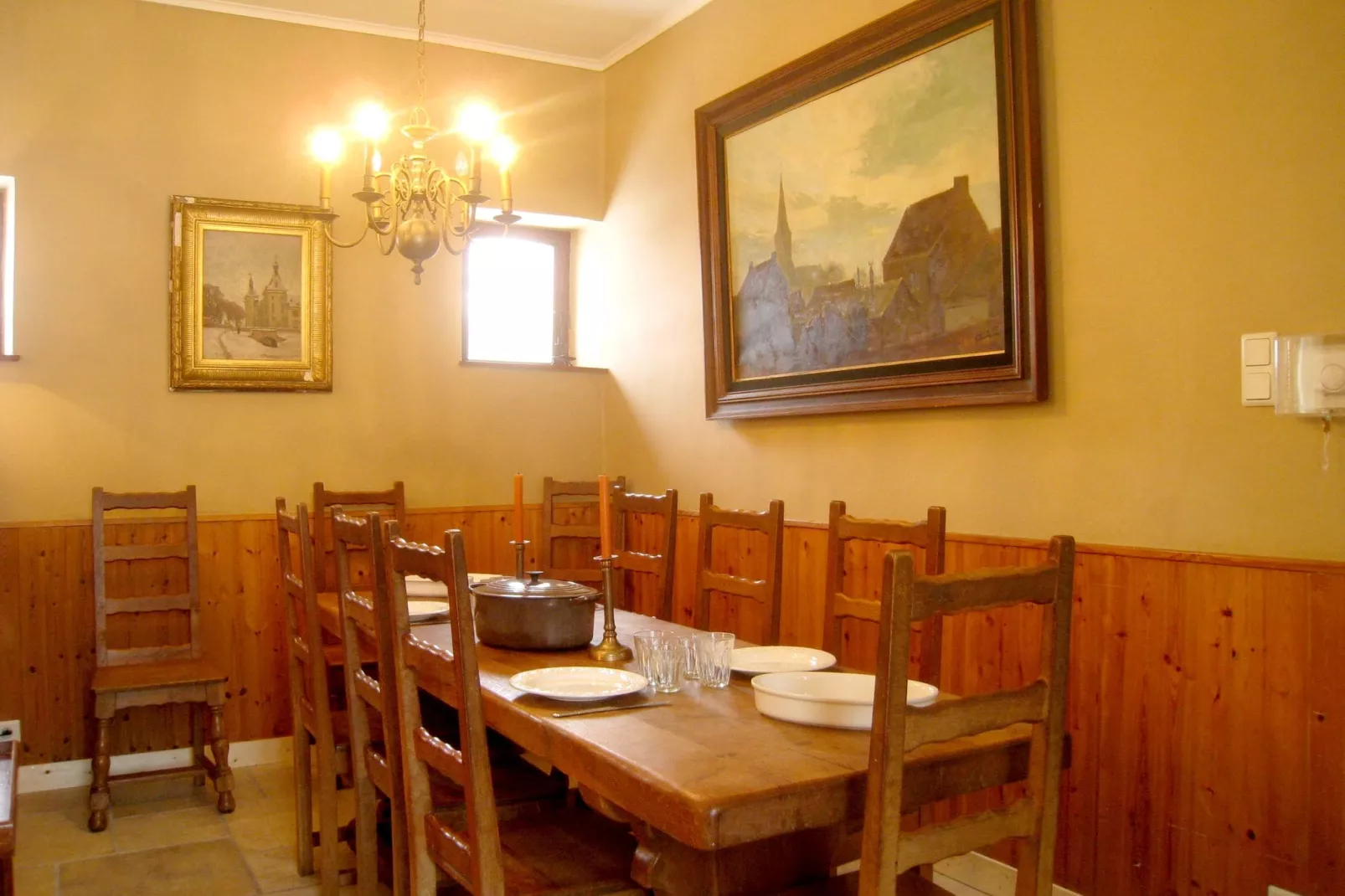La Hetraie-Dining room