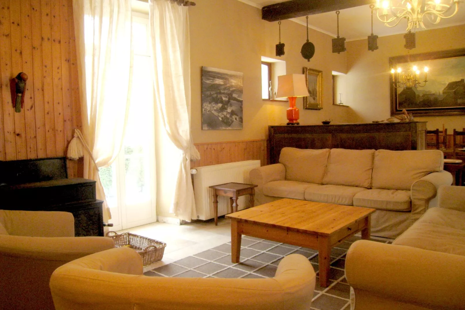 La Hetraie-Living room