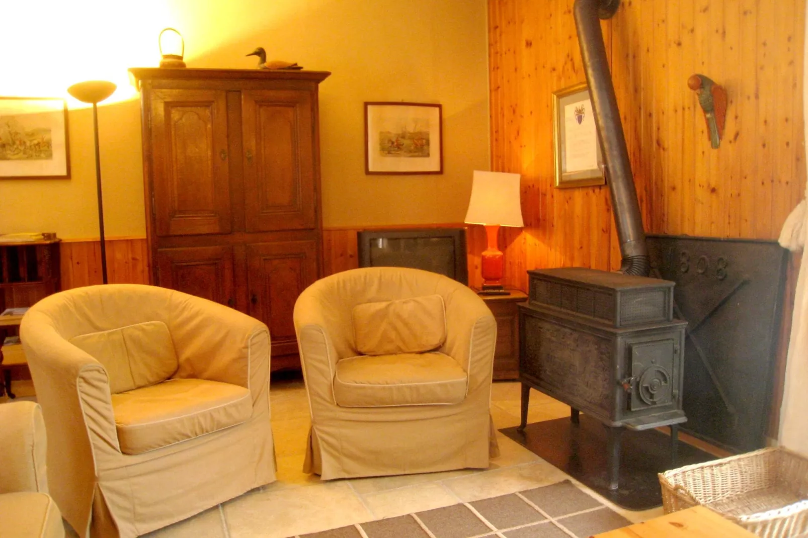 La Hetraie-Living room