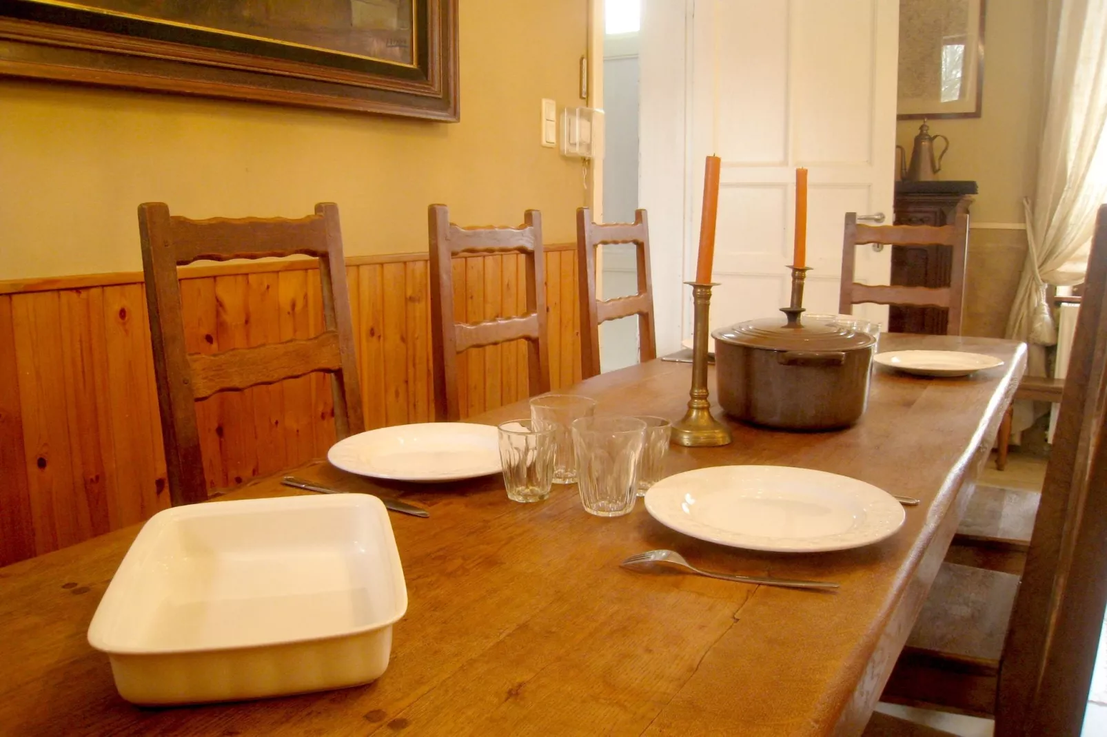La Hetraie-Dining room