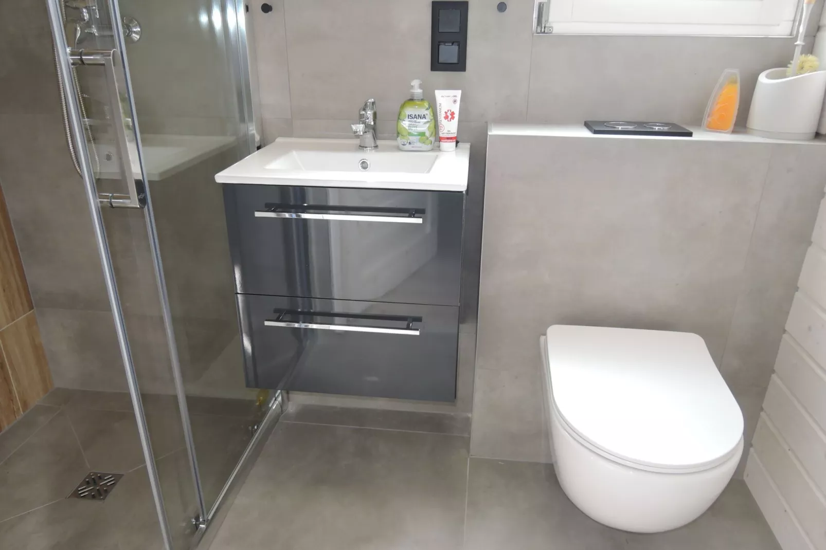 Holiday homes Rewal 60 qm Kapitäns Haus-Salle de bain