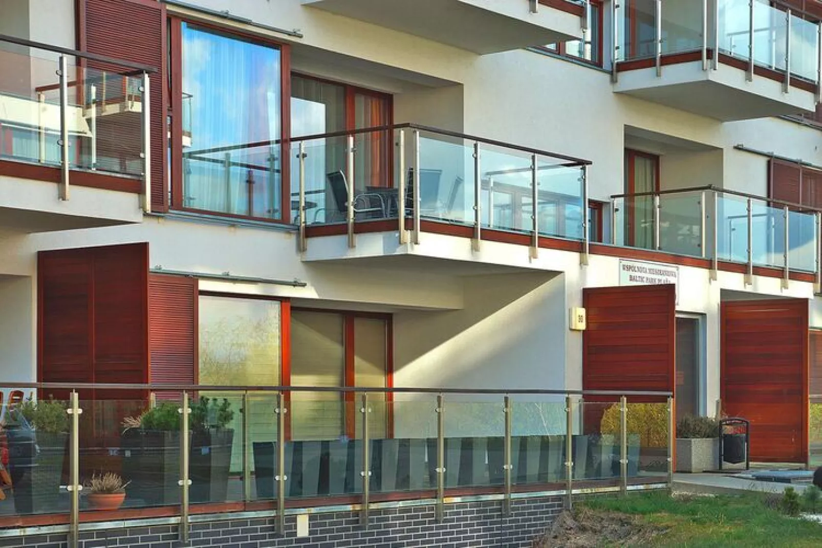 Holiday flat Swinoujscie 40 qm BON-Exterior summer
