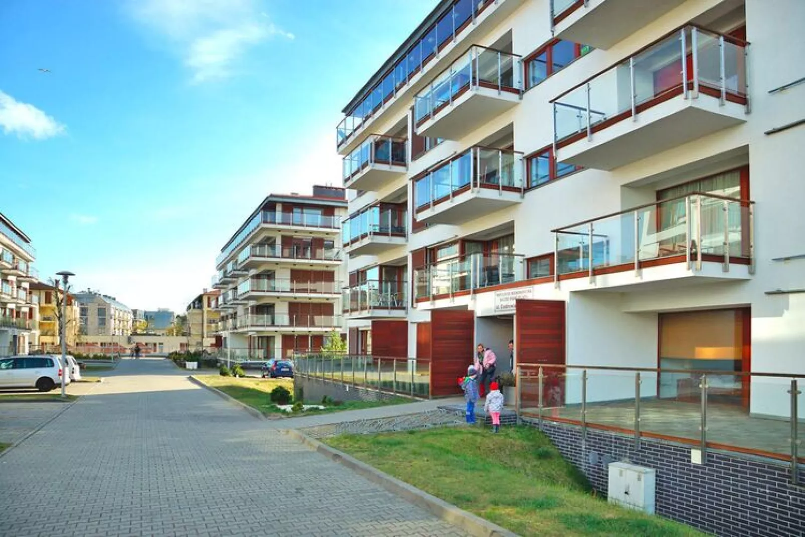 Holiday flat Swinoujscie 40 qm BON-Exterior summer