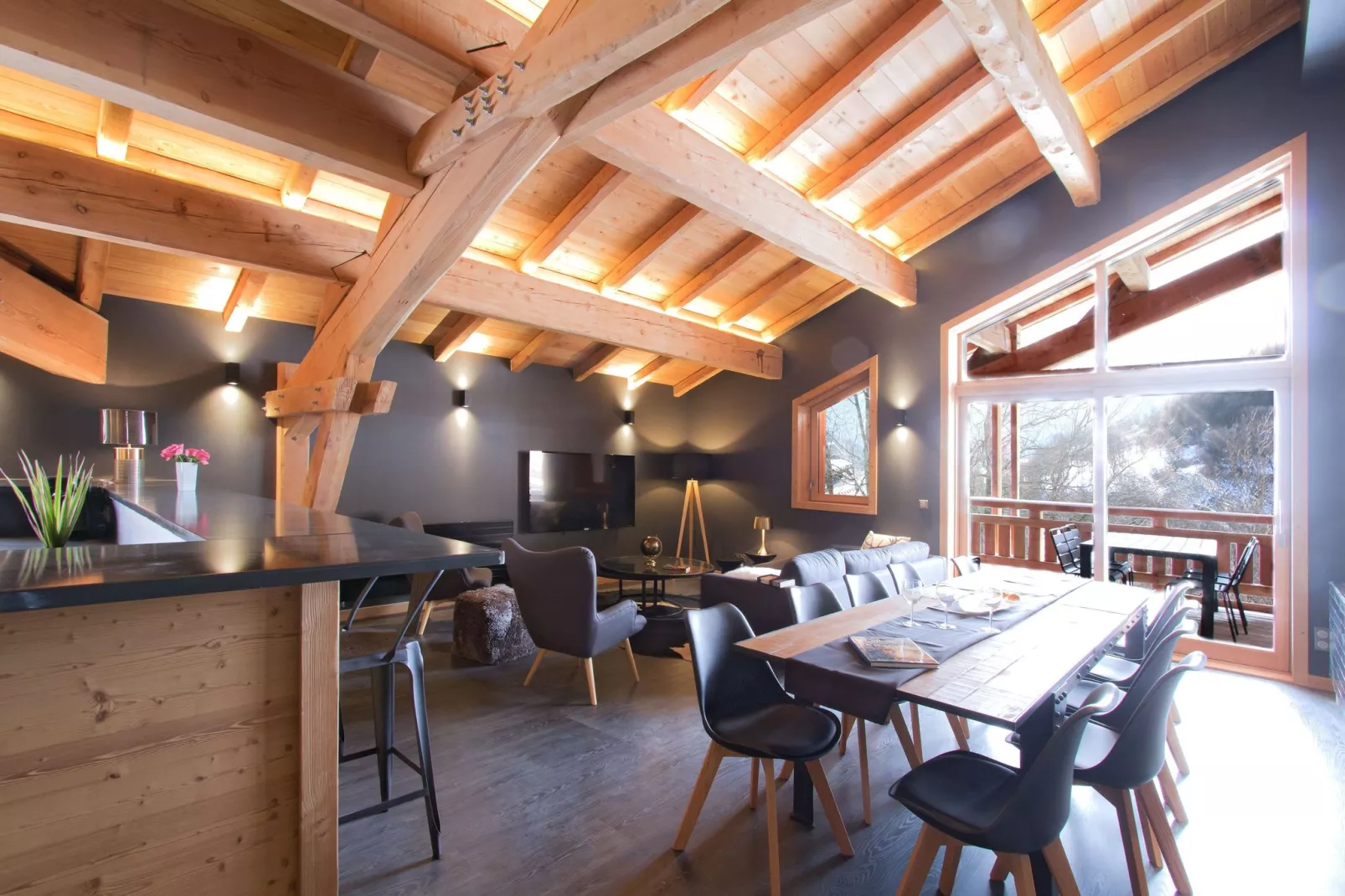 Nuance de Bleu-Dining room