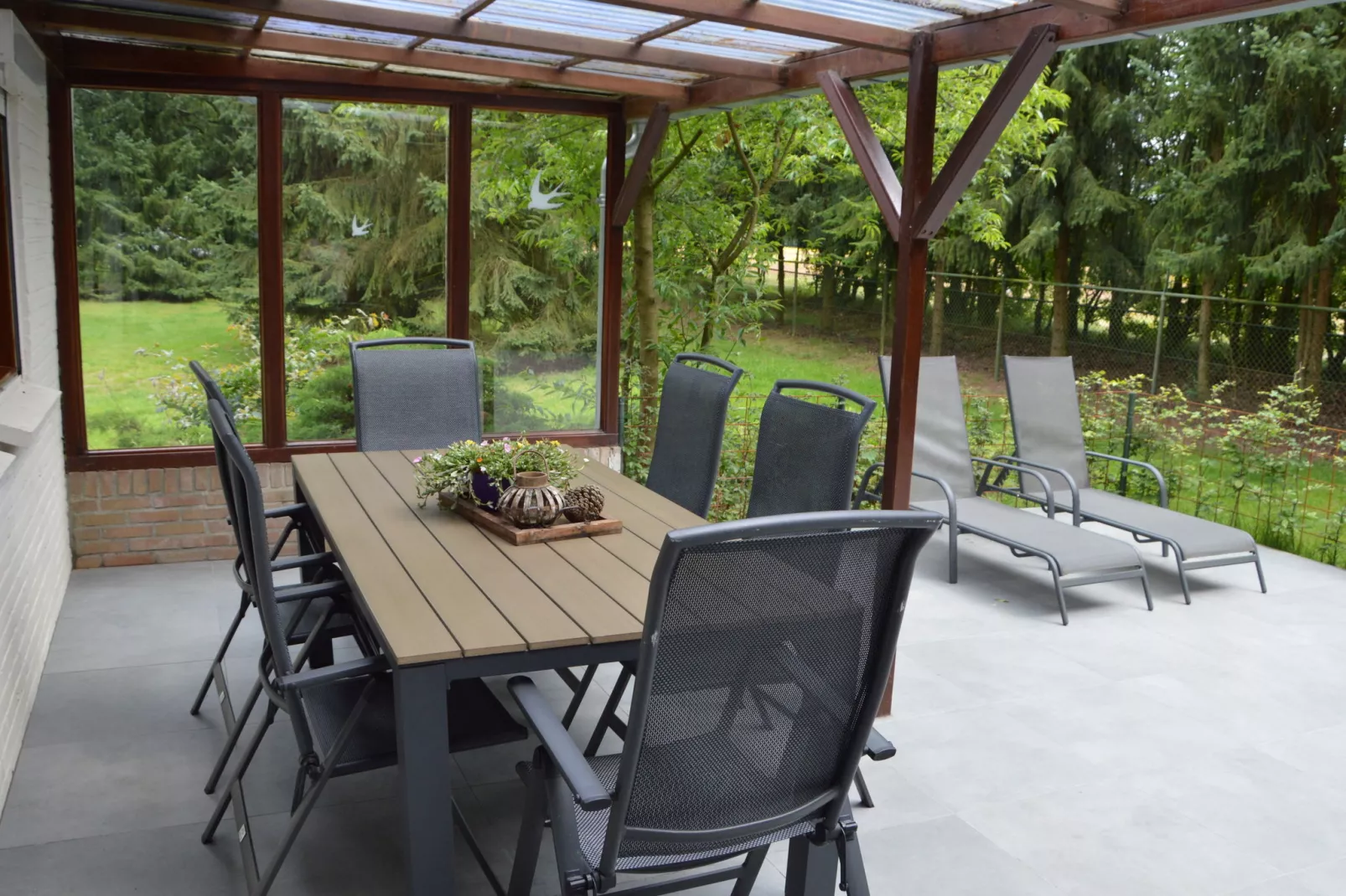 Vogelnestje-Terrassenbalkon