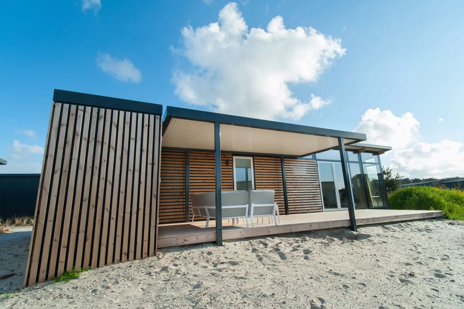 Sea Lodges Ameland 2-Außenbereich Sommer