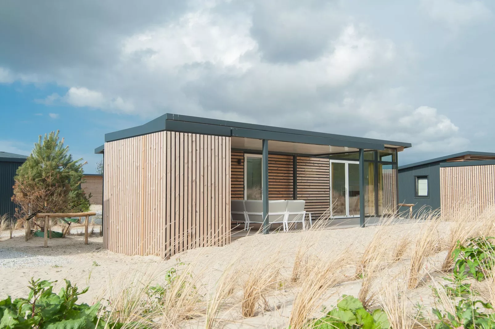 Sea Lodges Ameland 2-Außenbereich Sommer