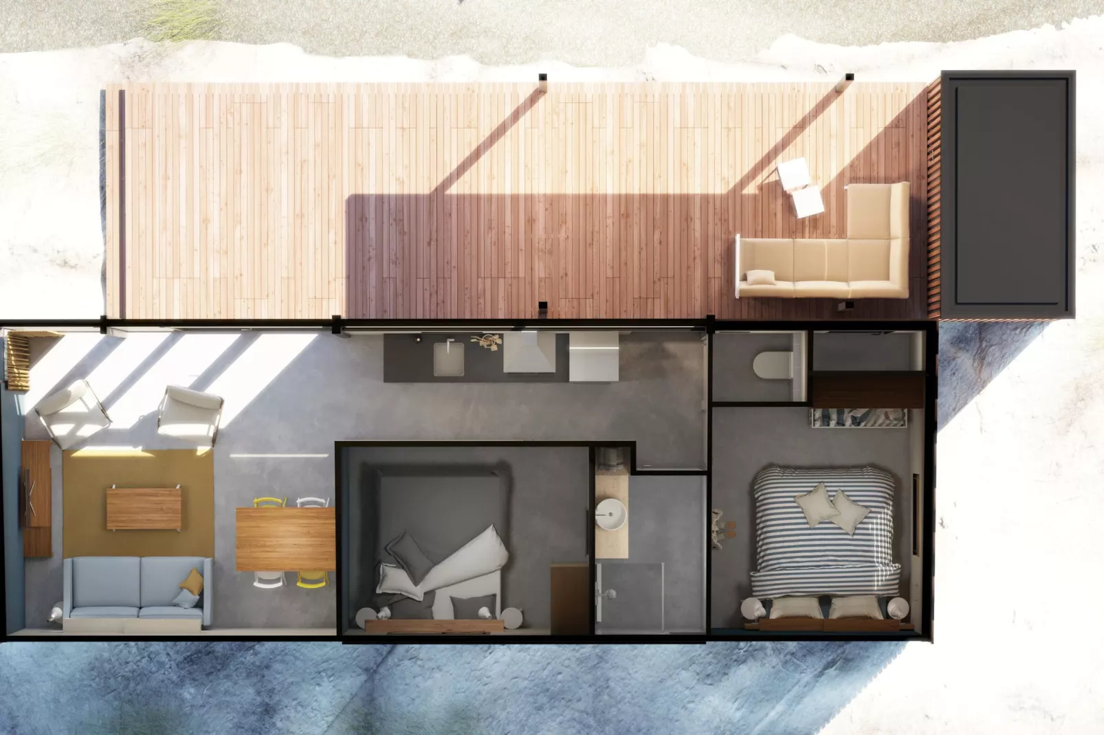Sea Lodges Ameland 2-Einrichtungen