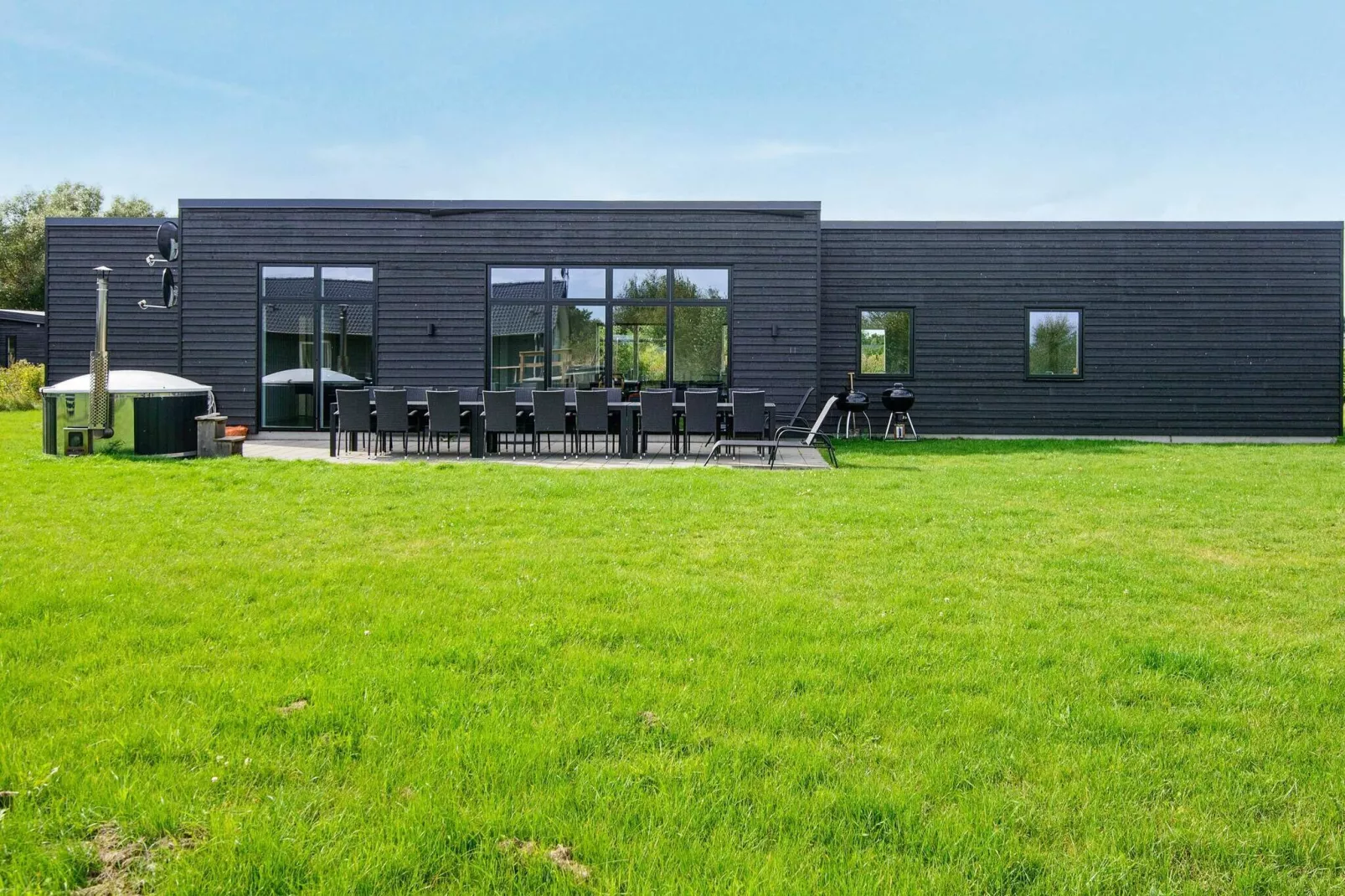 14 Personen Ferienhaus in Glesborg-Aussicht