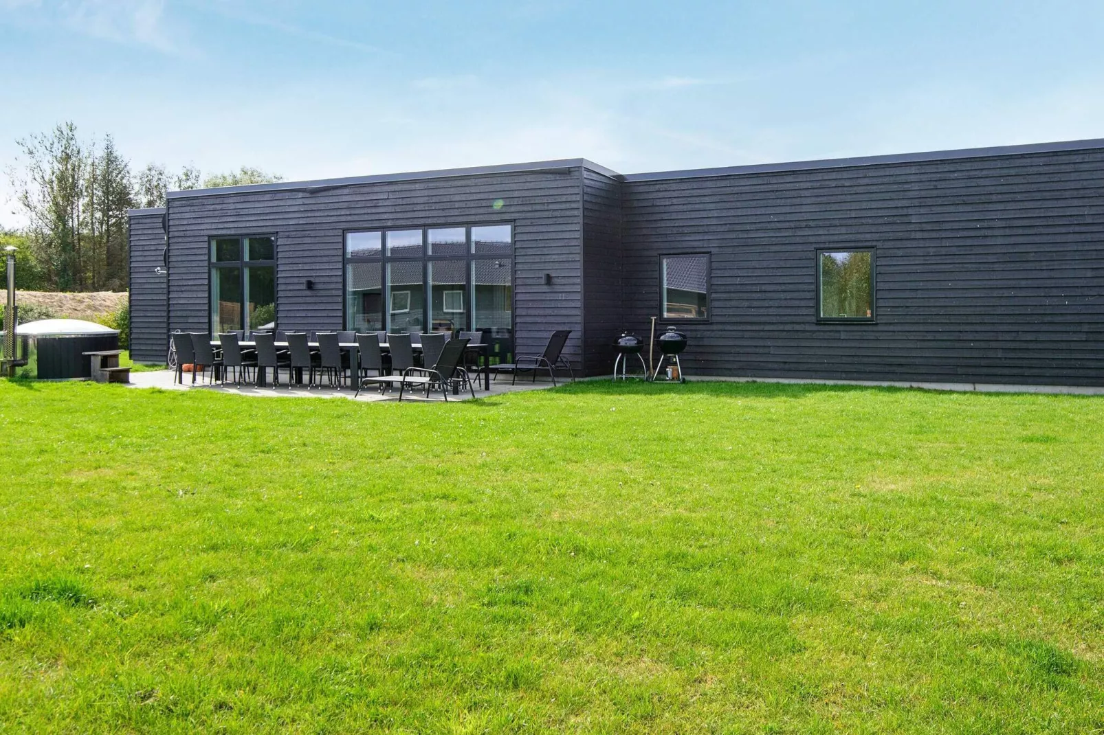 14 Personen Ferienhaus in Glesborg-Aussicht