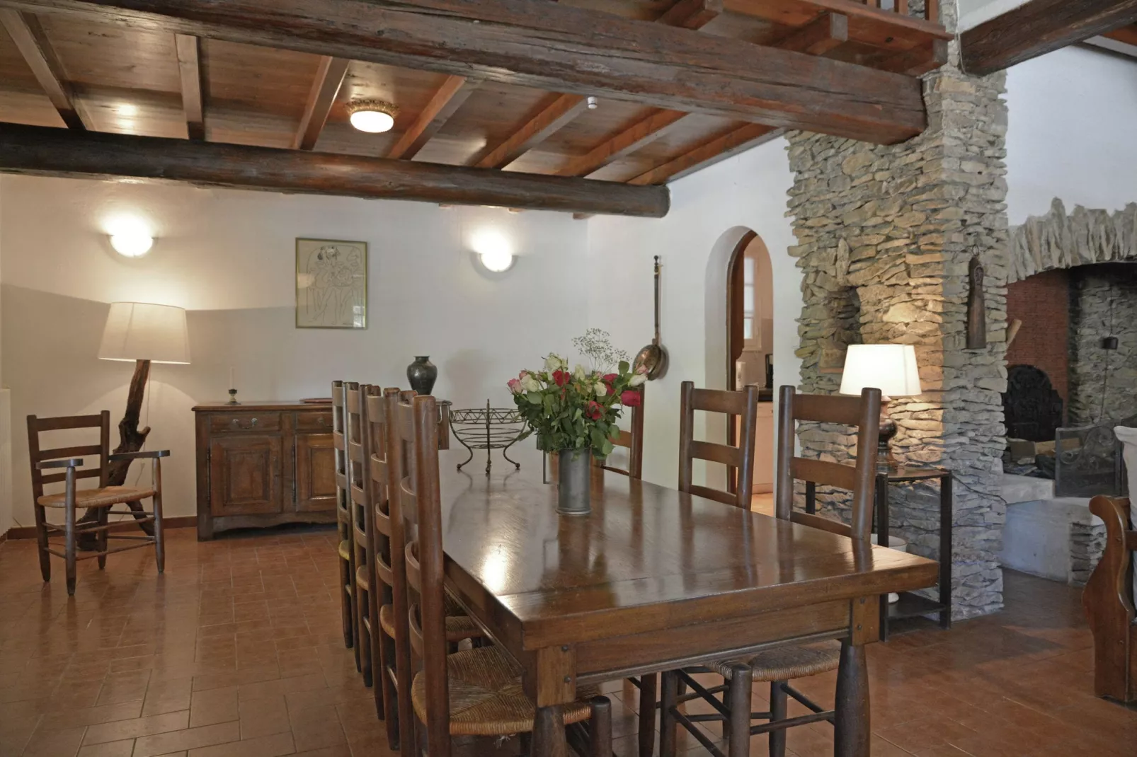 La maison des Écureuils-Esszimmer