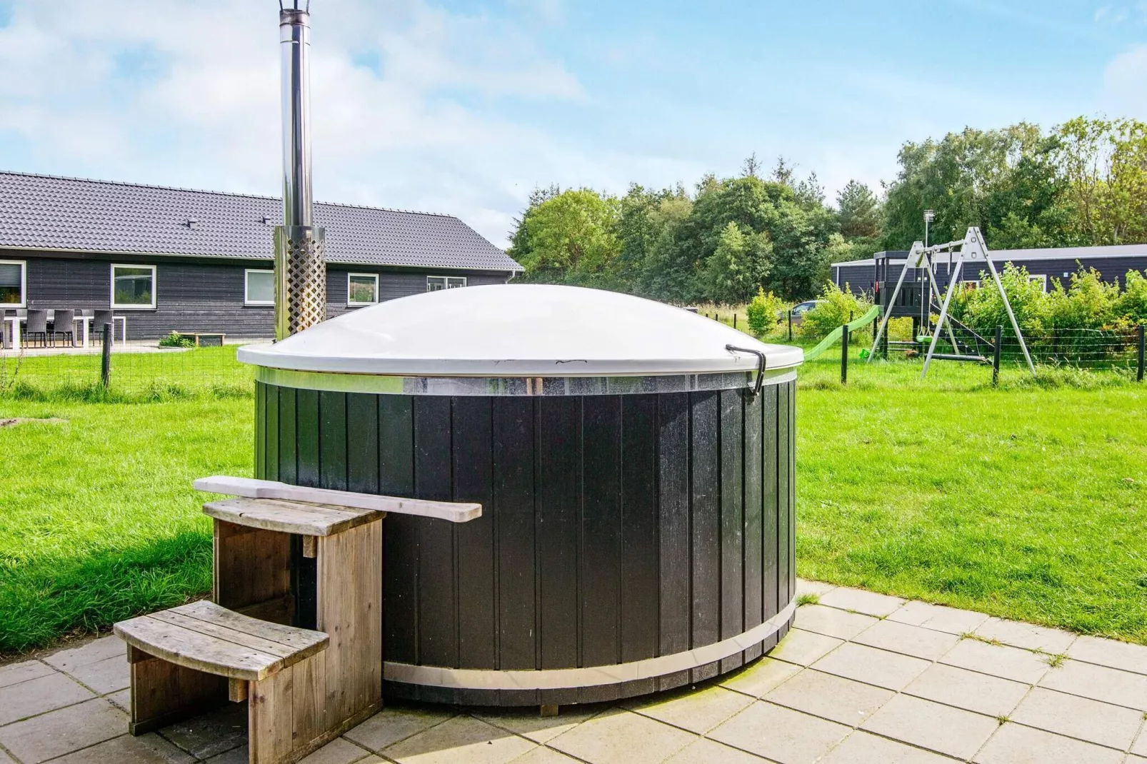 14 Personen Ferienhaus in Glesborg-Aussicht
