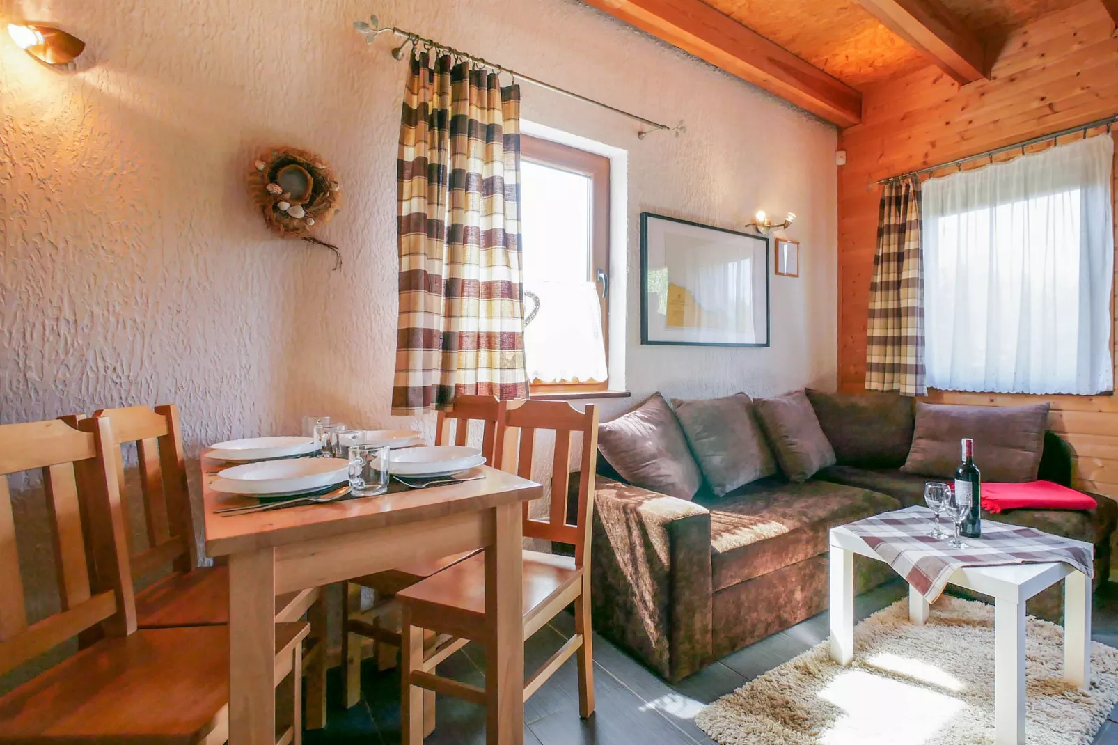 Eco friendly apartment cottages - Esszimmer