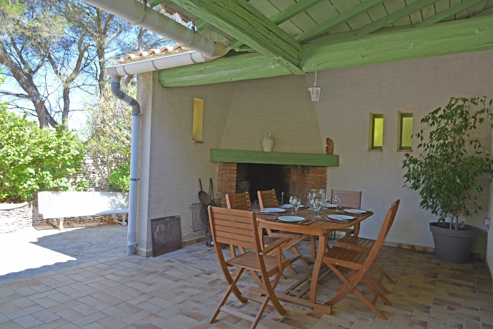 La maison des Écureuils-Terrassenbalkon