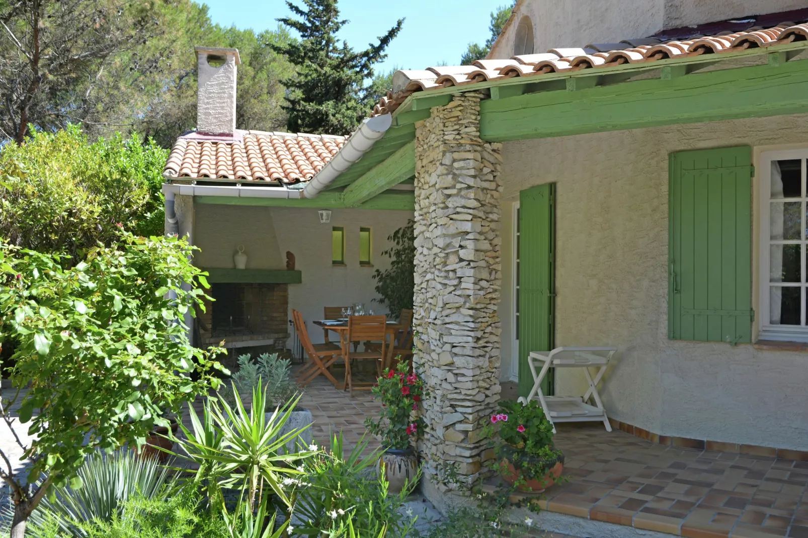 La maison des Écureuils-Terrassenbalkon