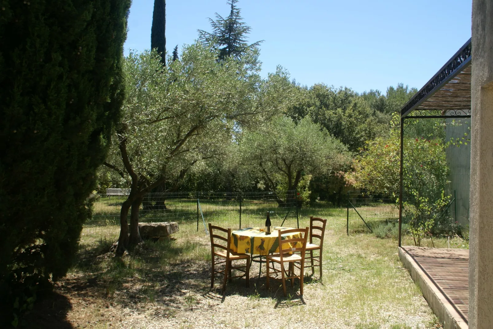 Maison de vacances - VERGÈZE-Terrace balcony