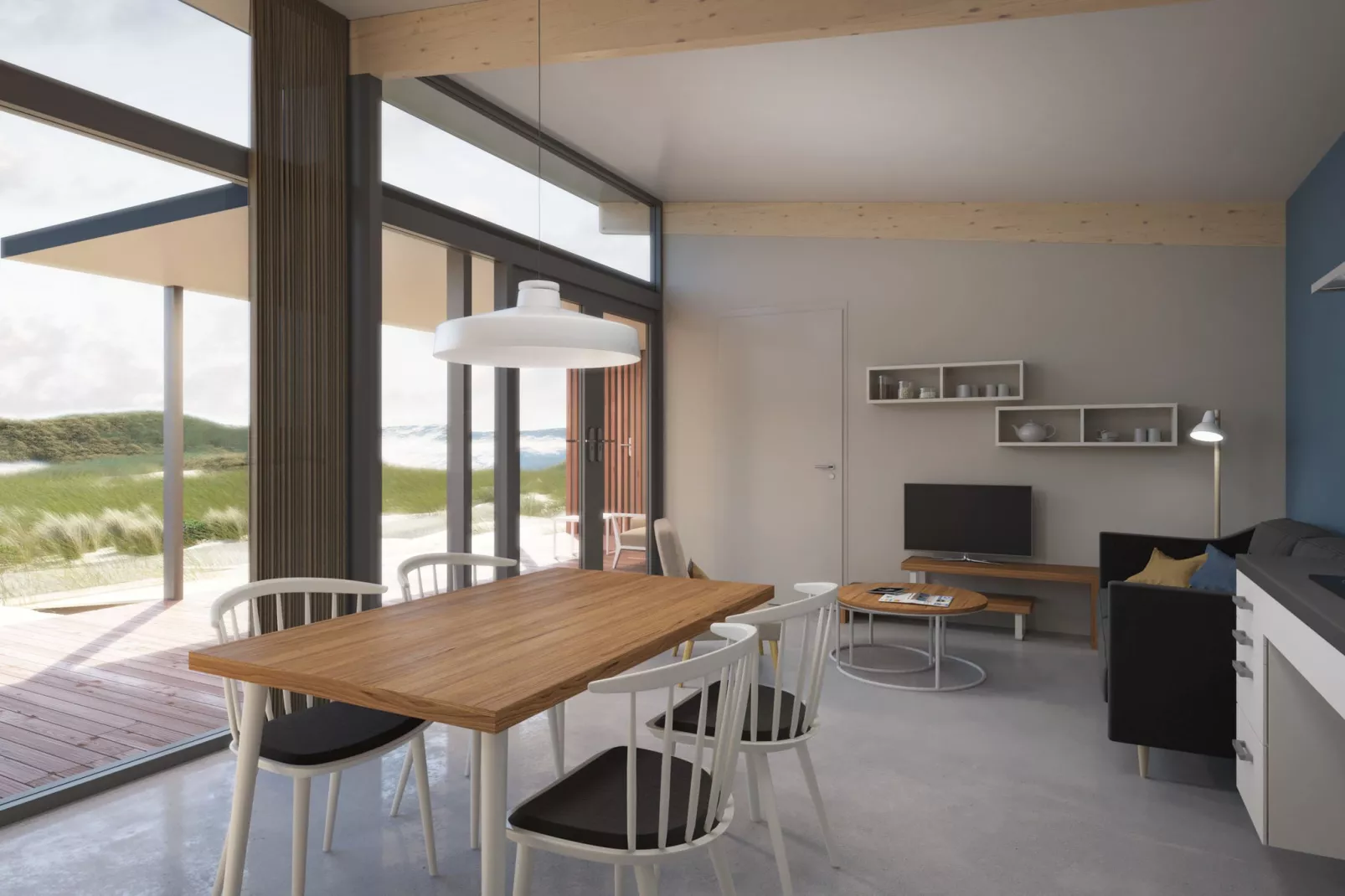 Sea Lodges Ameland 4-Living room