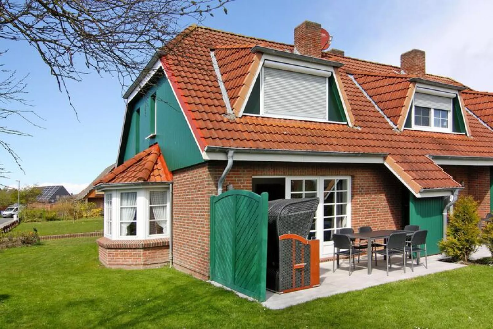 Reihenhaus in Friedrichskoog-Spitze-kleiner Steert 6-Extérieur été