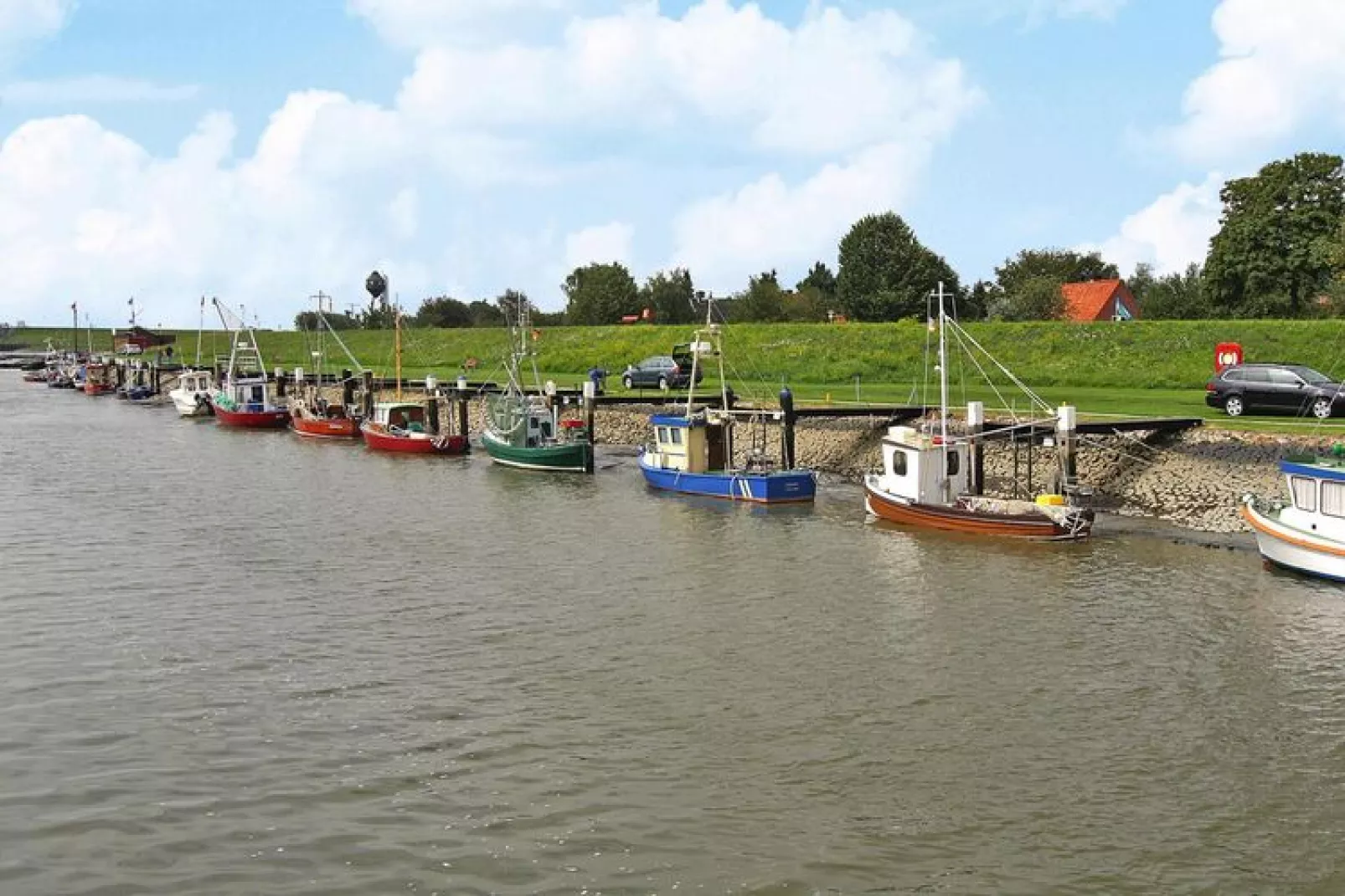 Reihenhaus in Friedrichskoog-Spitze-kleiner Steert 6-Vue sur l'eau