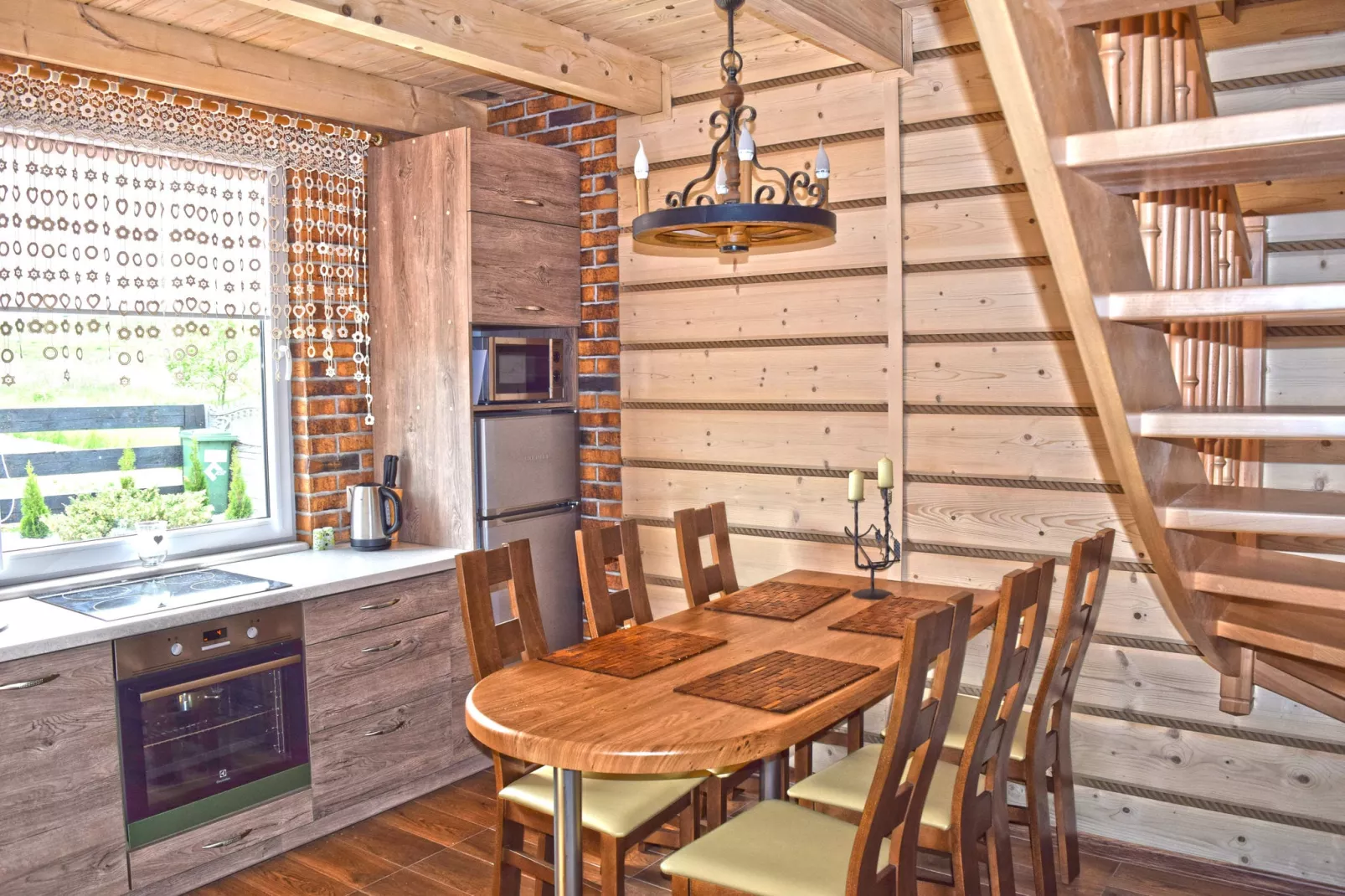 A house on the shore of the lake-Kitchen