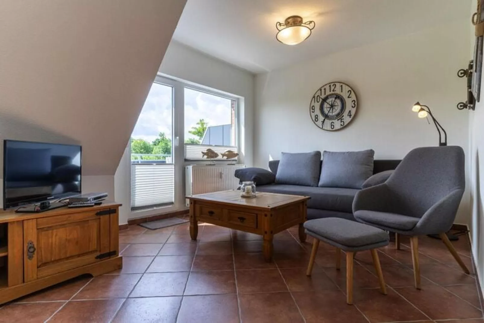Ferienwohnung Schimmelreiter Büsum-Living room