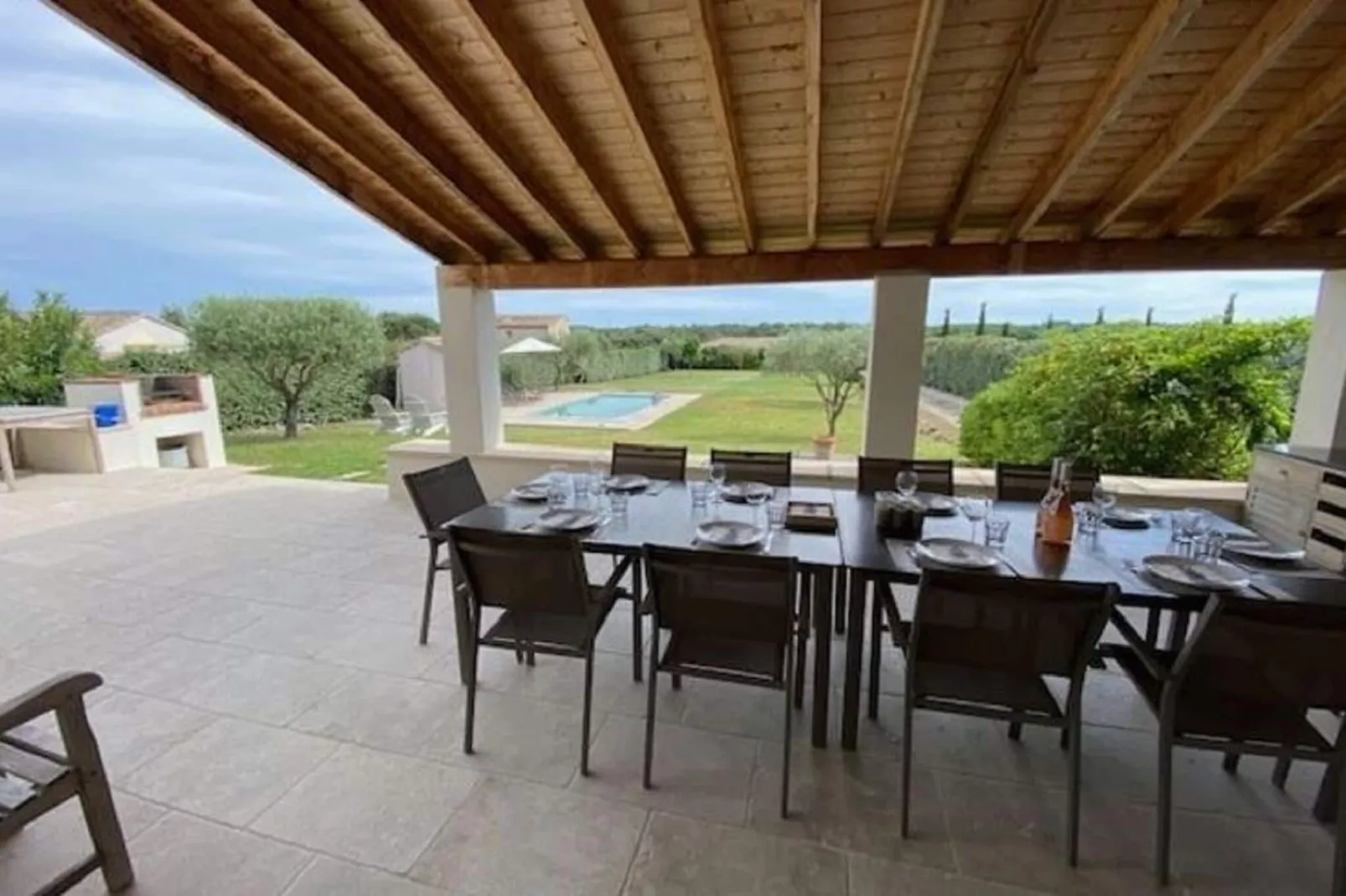 Maison Roquebeauresse-Terrace balcony