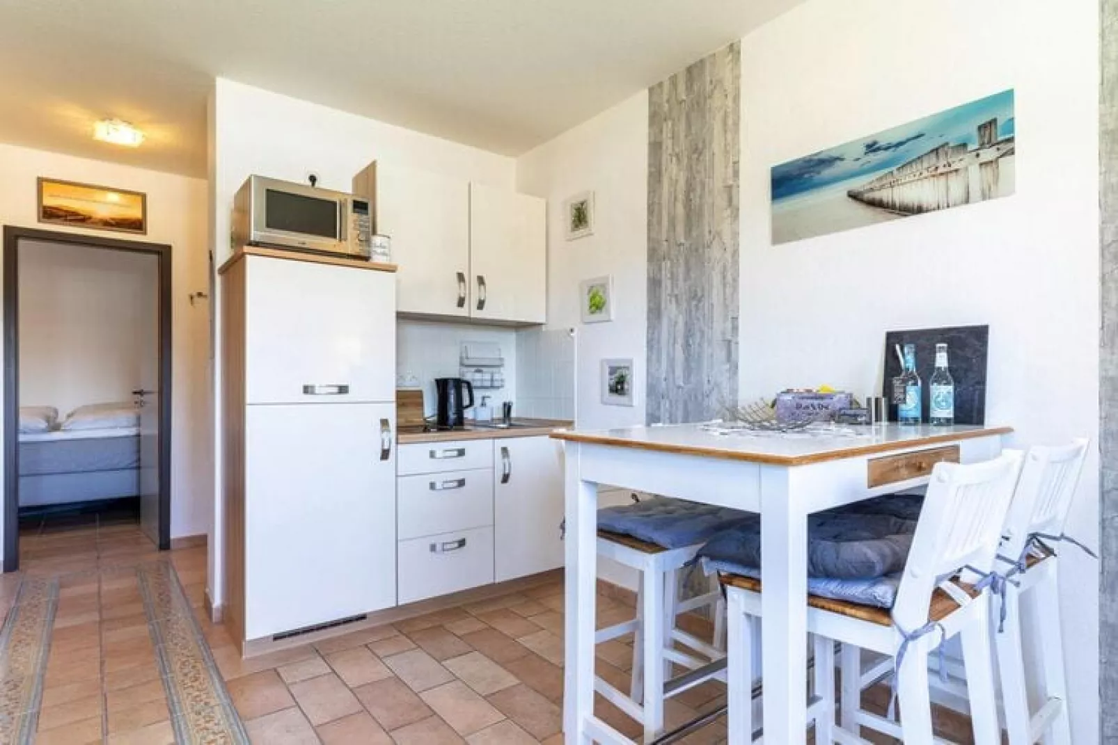 Bude 17 Büsum-Kitchen
