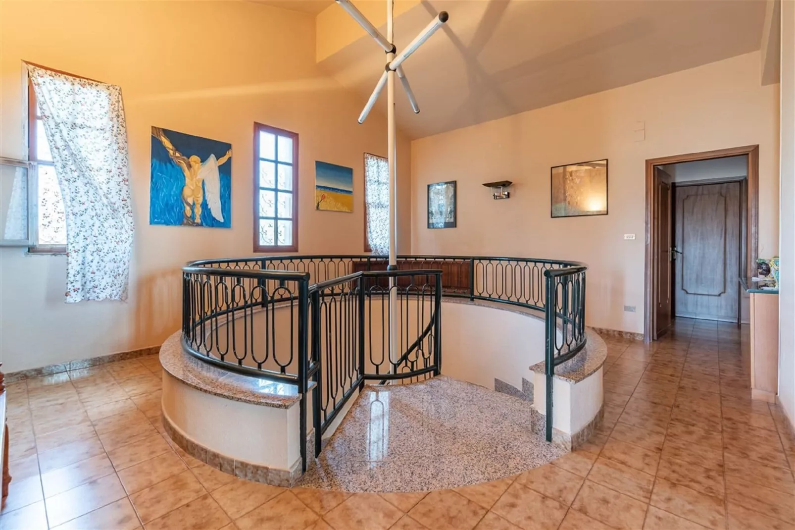 Villa Portella di mare-Hall d'accueil