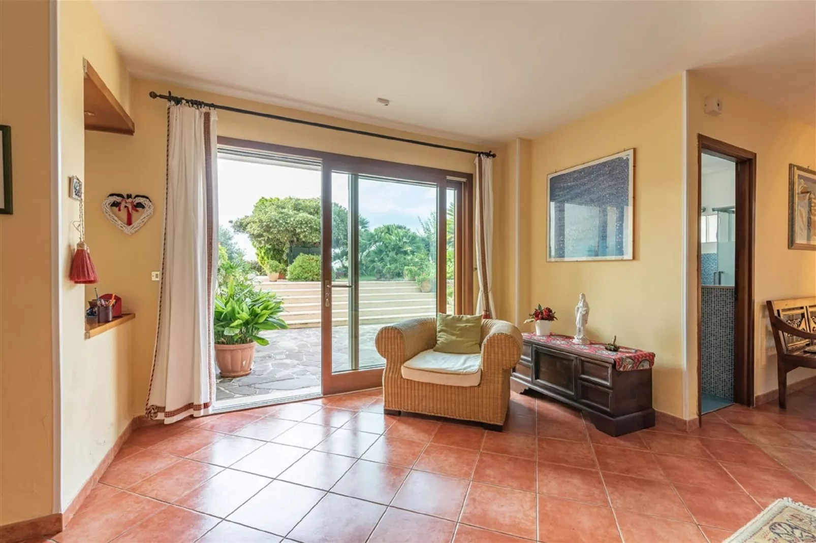 Villa Portella di mare-Salon