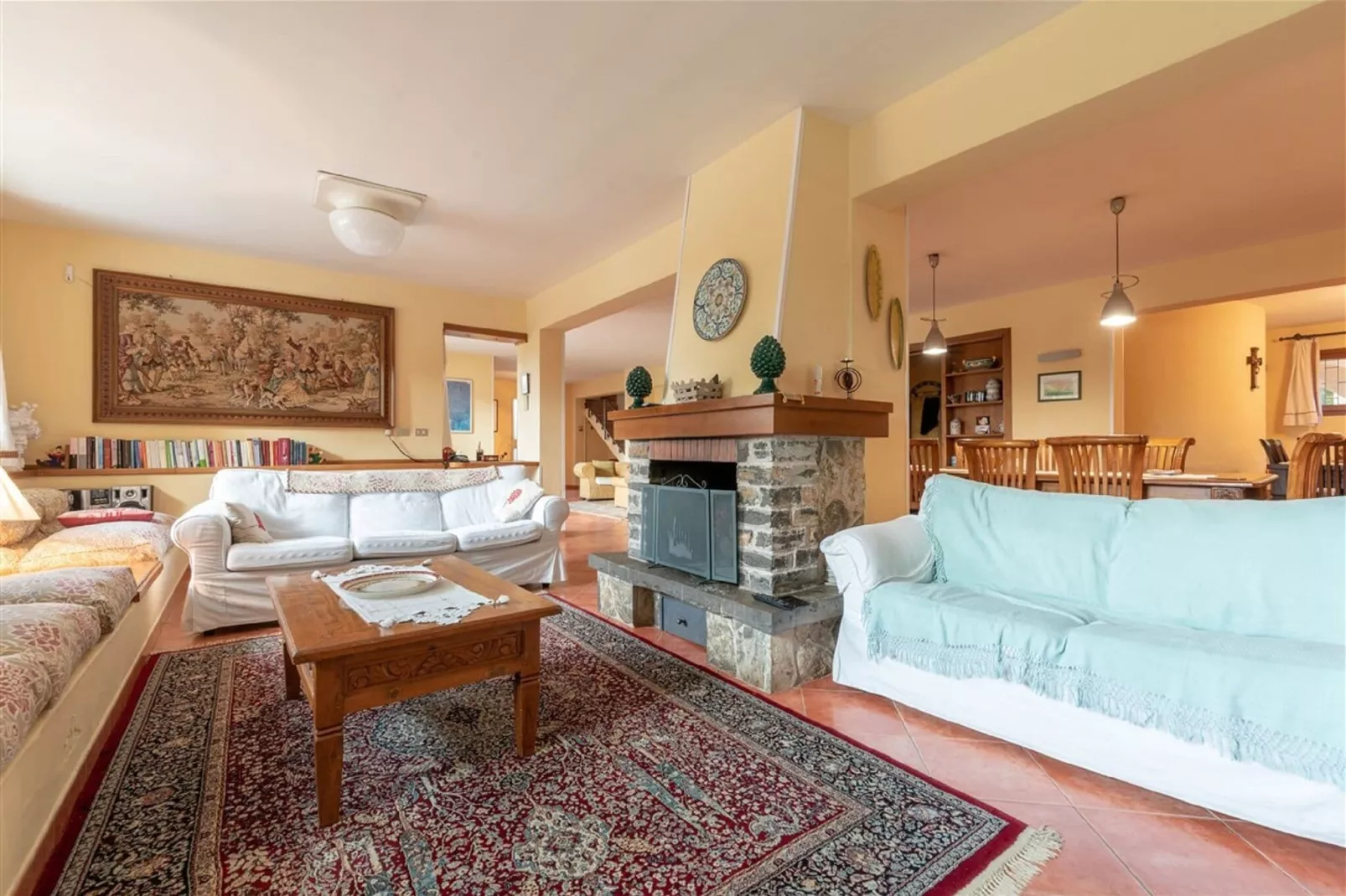 Villa Portella di mare-Salon