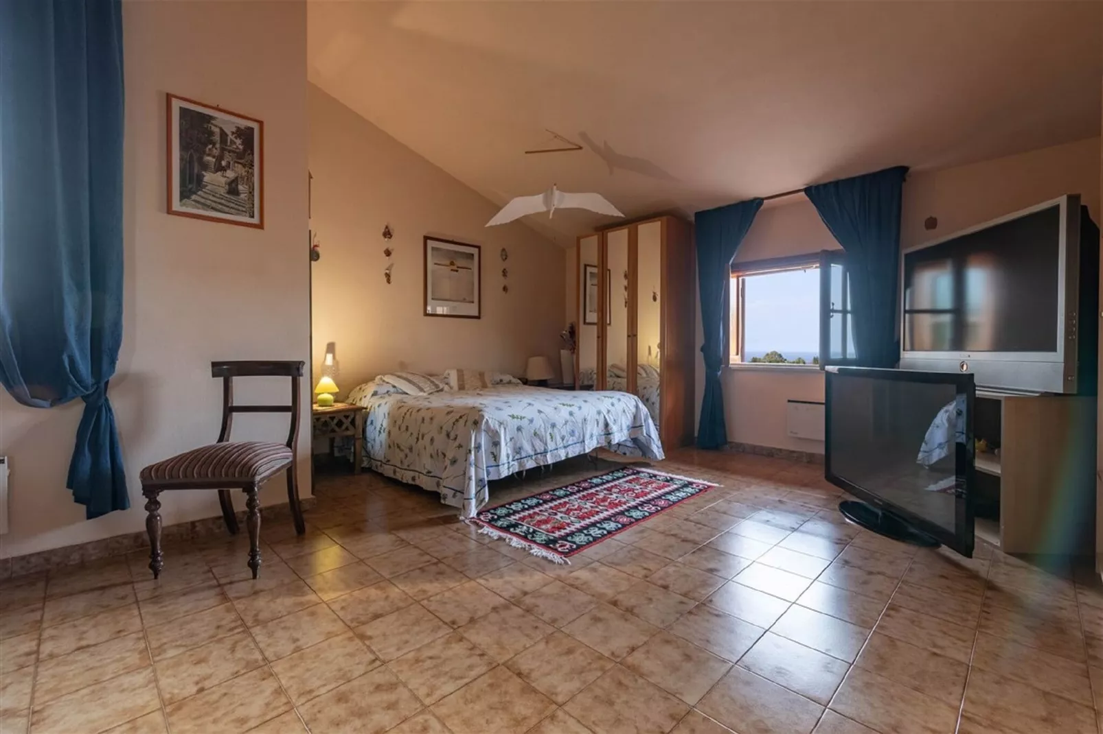 Villa Portella di mare-Chambre