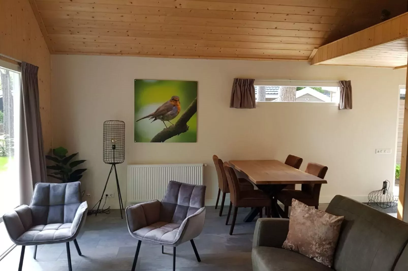 Vakantiepark De Rimboe & De Woeste Hoogte 18-Living room
