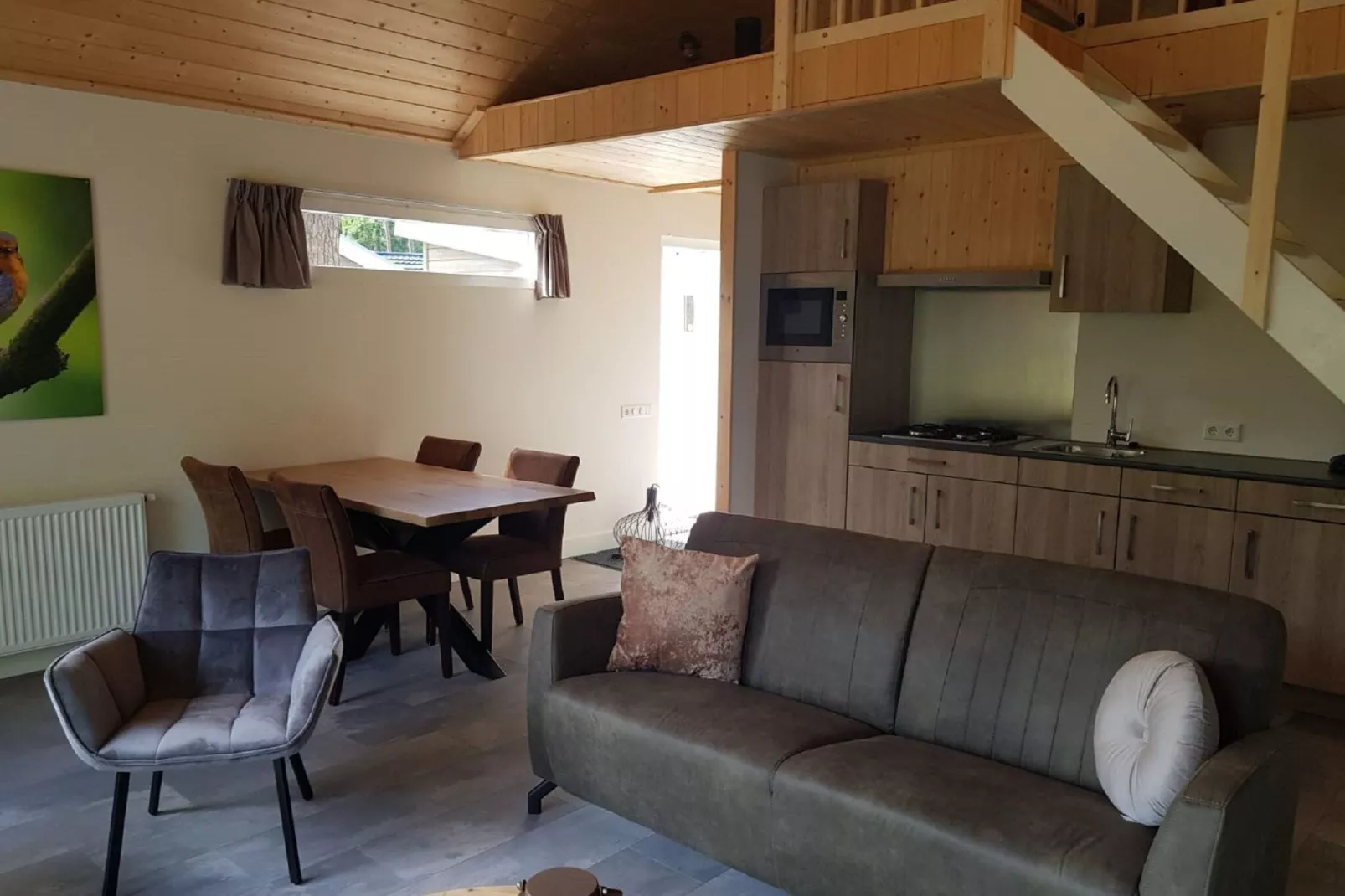 Vakantiepark De Rimboe & De Woeste Hoogte 18-Living room