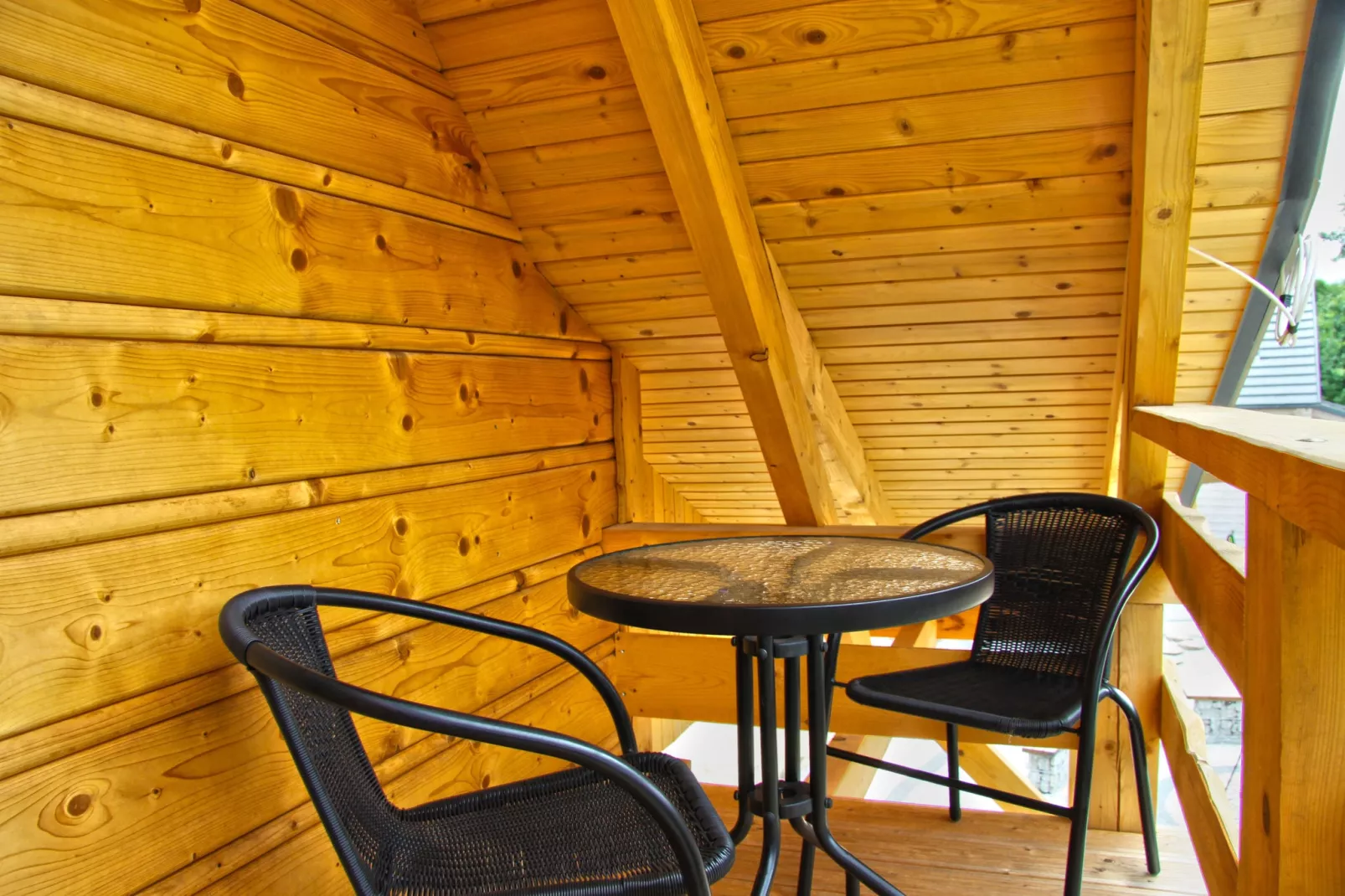 Holiday home Maryna-Terrace balcony