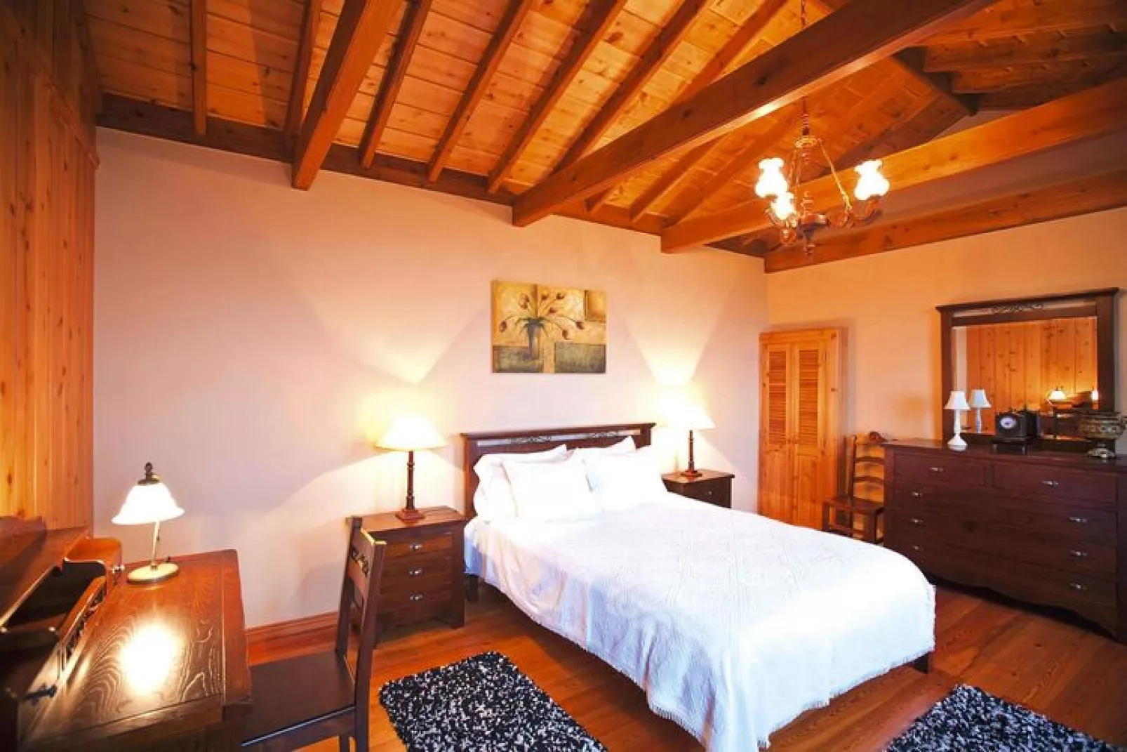 Ferienhäuser Adegas do Pico in Prainha // Adega T2 70-90m2 / sea-Bedroom
