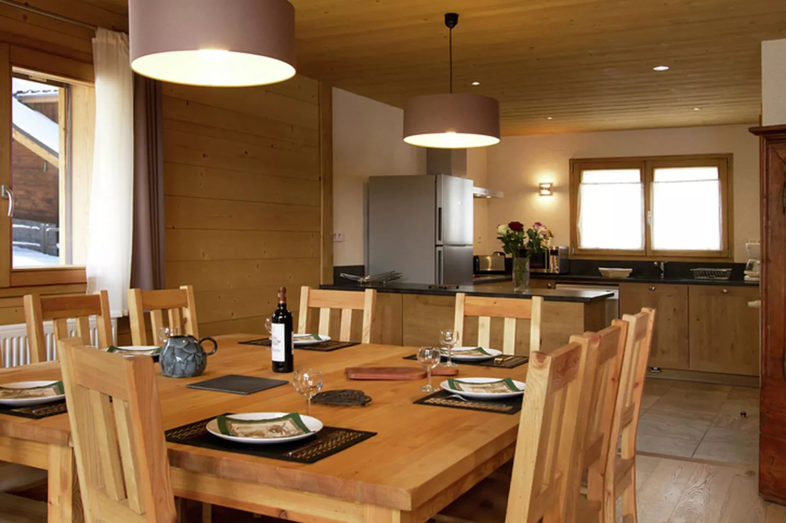 Chalet Levanna Orientale-Dining room