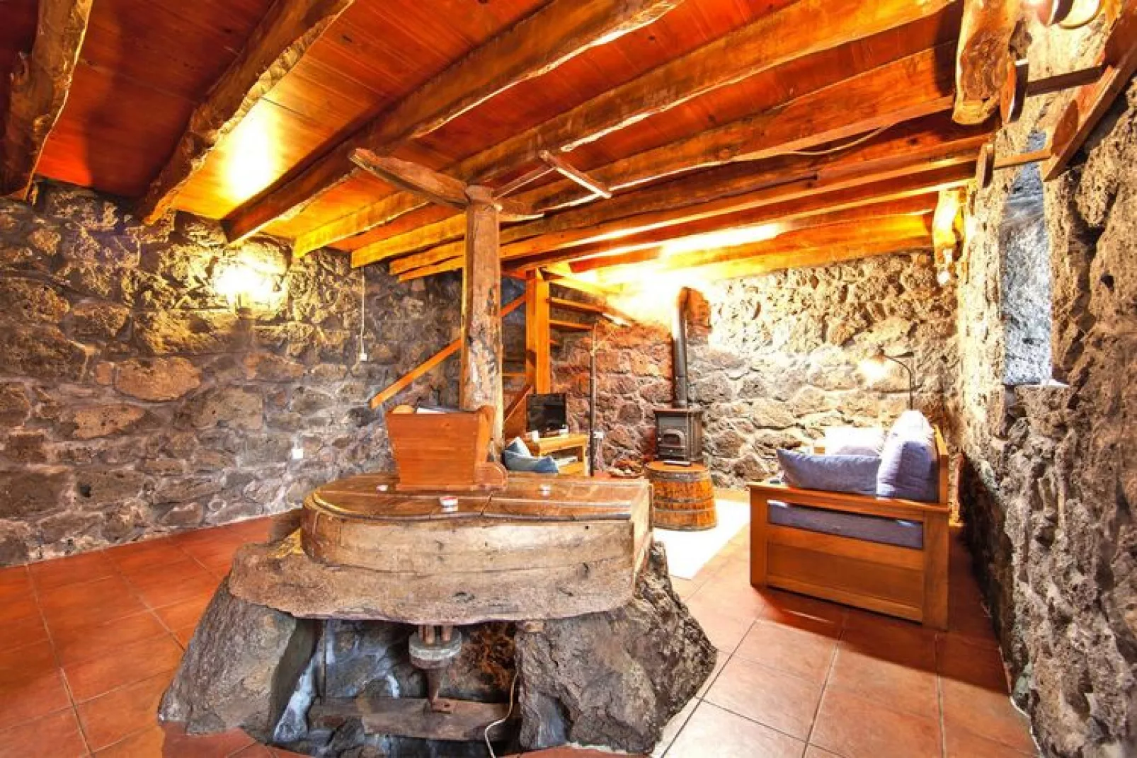 Holiday home, Praínha de Baixo-Casa da Mó-Wohnzimmer