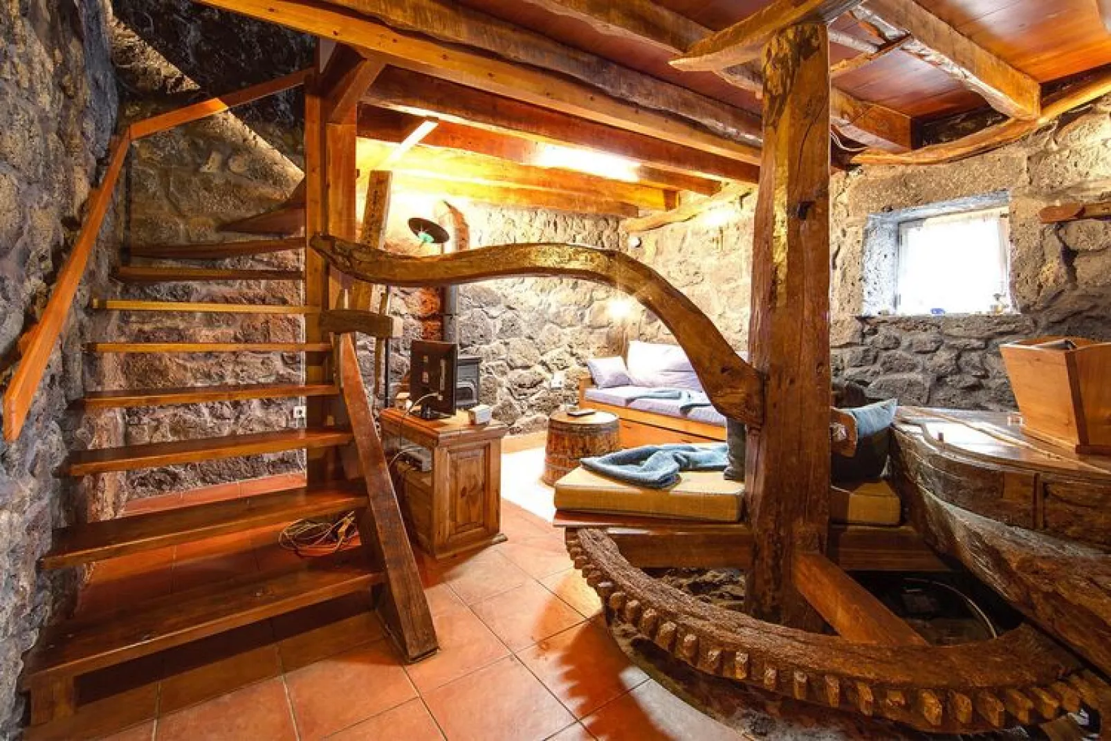 Holiday home, Praínha de Baixo-Casa da Mó-Wohnzimmer