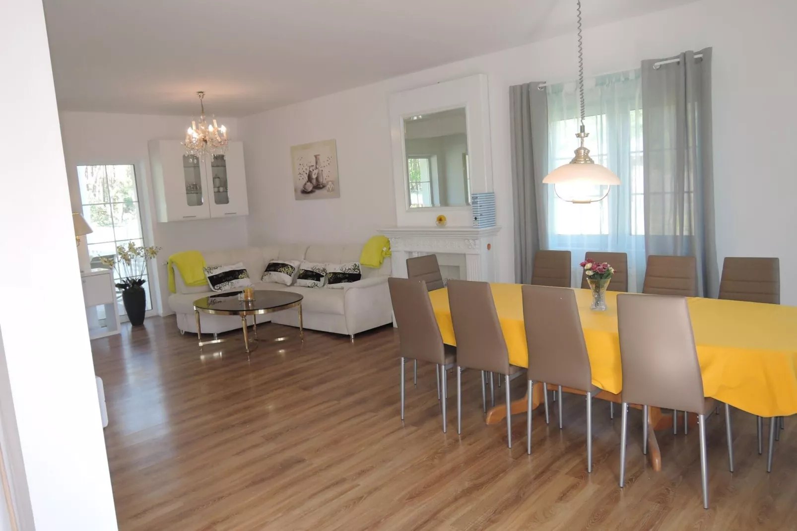 Ferienhaus Albatros in Nowe Warpno für 10 Personen LUK-Living room