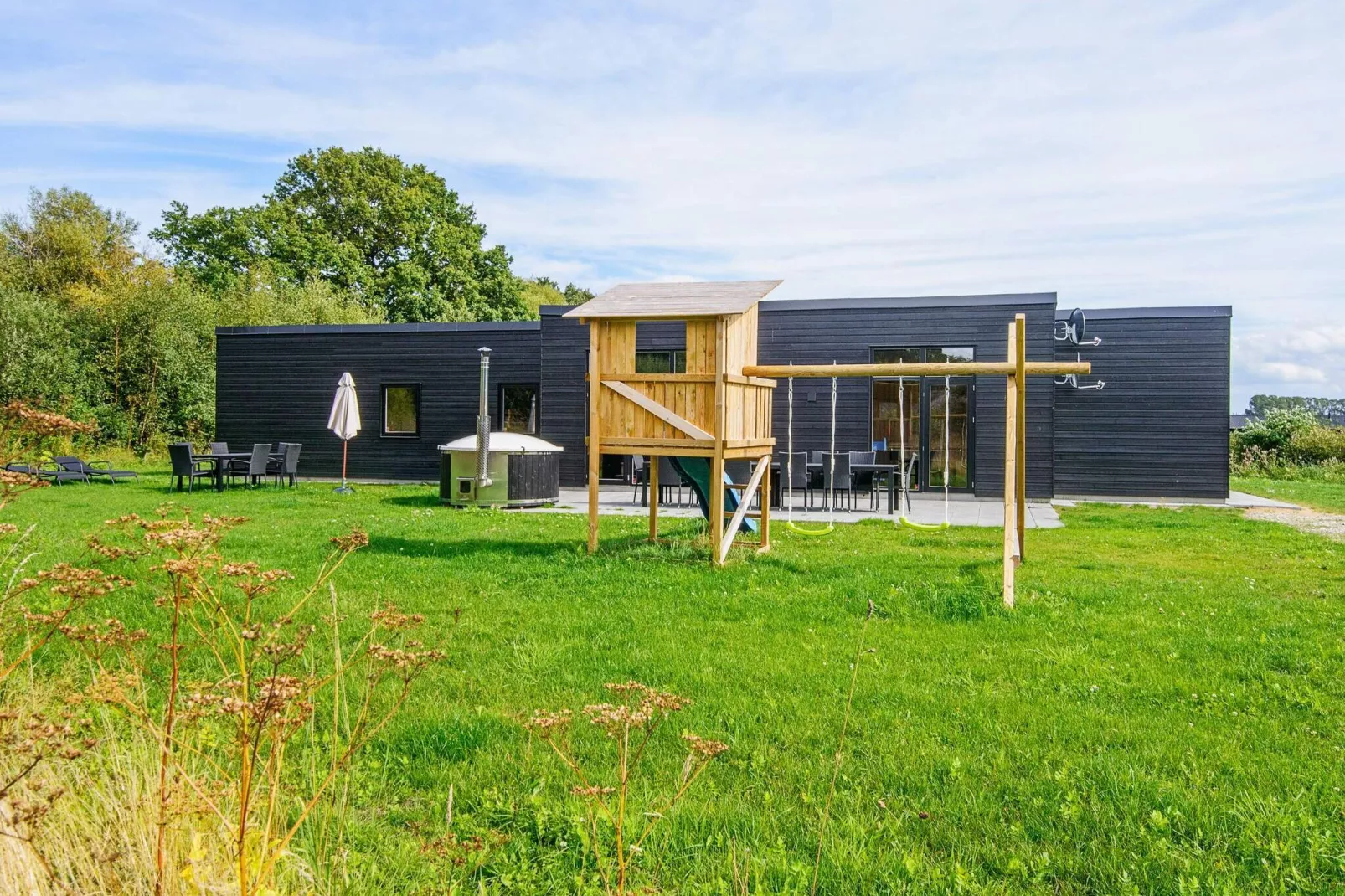 Maison de vacances pour 16 a Glesborg-Vue