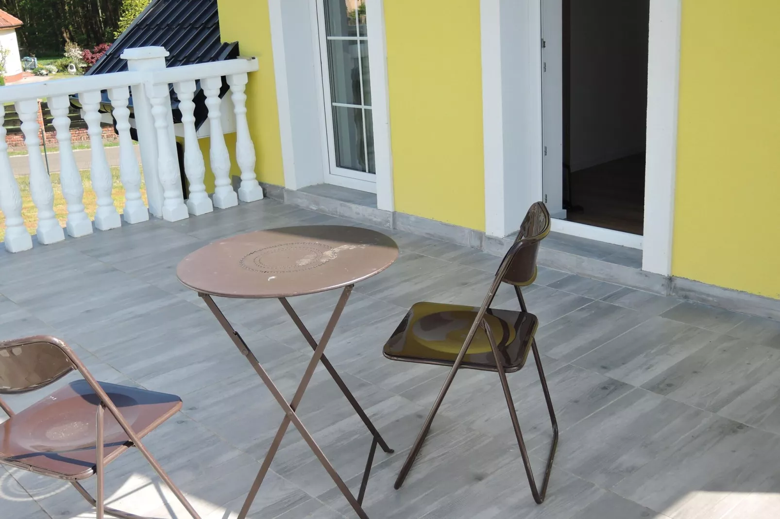 Ferienhaus Albatros in Nowe Warpno für 10 Personen LUK-Terrace balcony