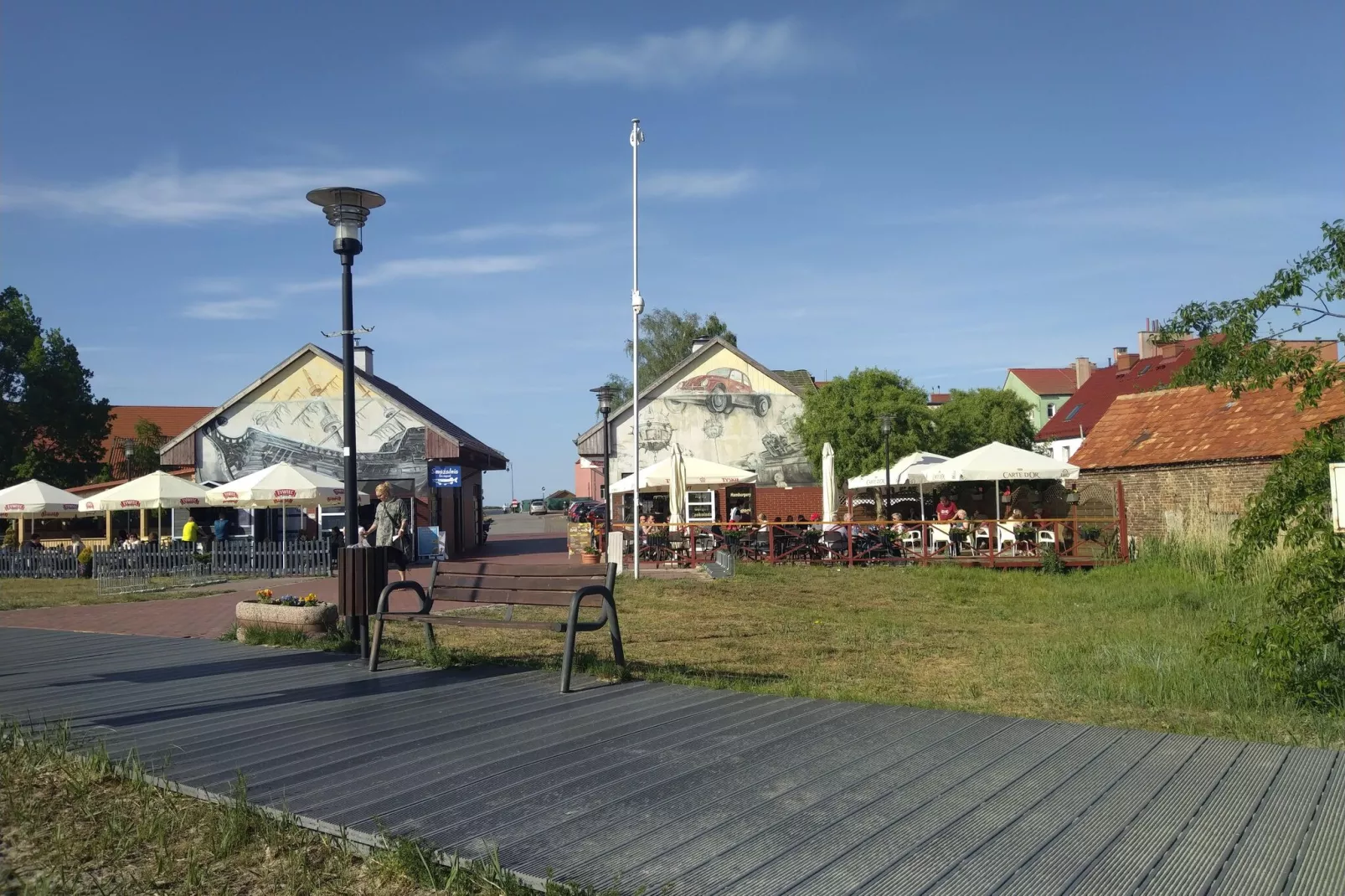 Ferienhaus Albatros in Nowe Warpno für 10 Personen LUK-Areas summer 1km