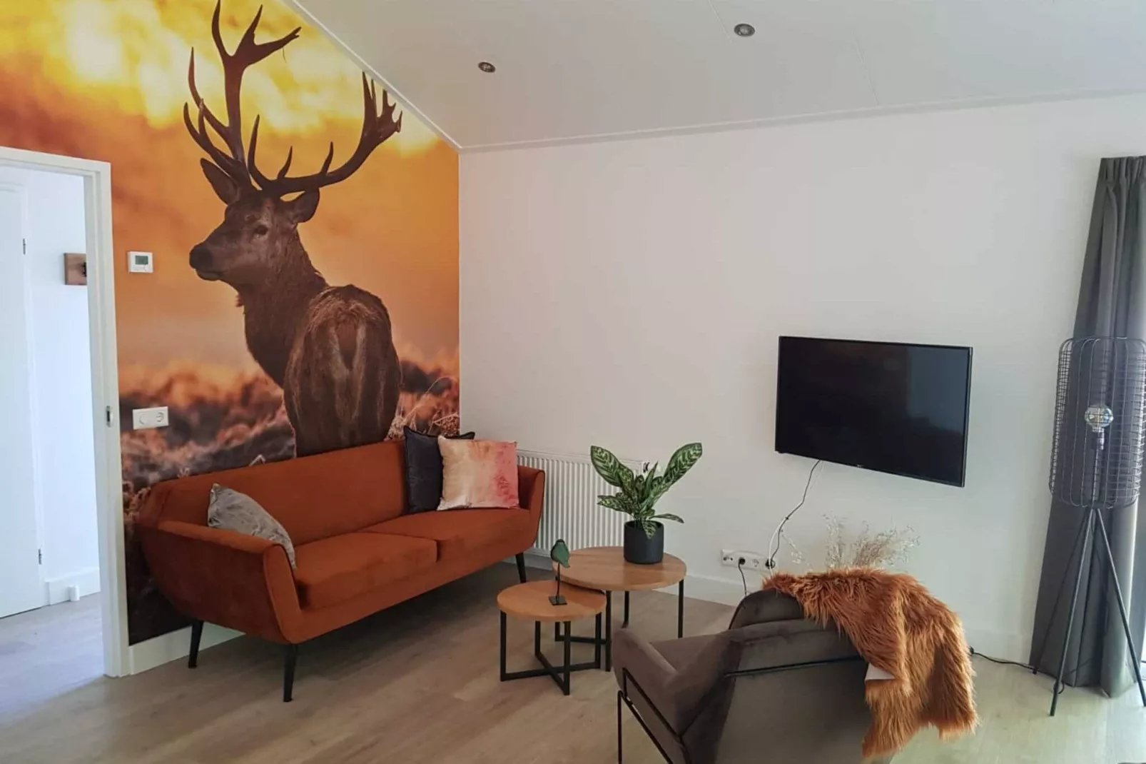 Vakantiepark De Rimboe & De Woeste Hoogte 21-Living room