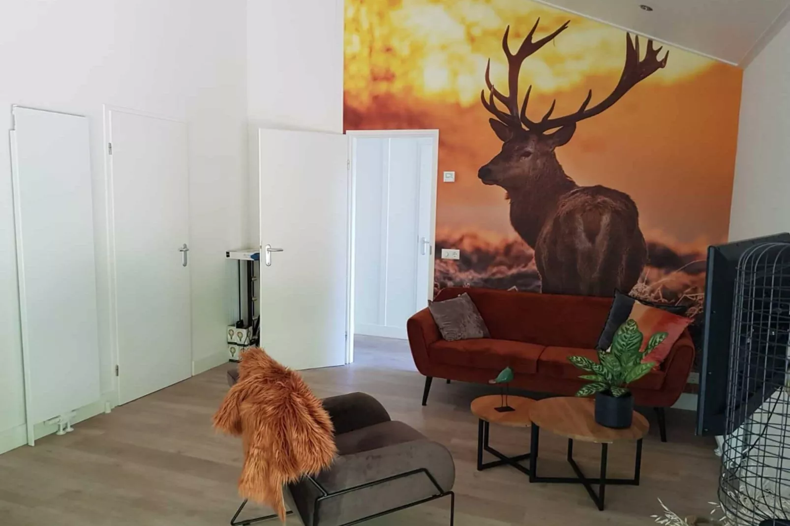 Vakantiepark De Rimboe & De Woeste Hoogte 21-Living room